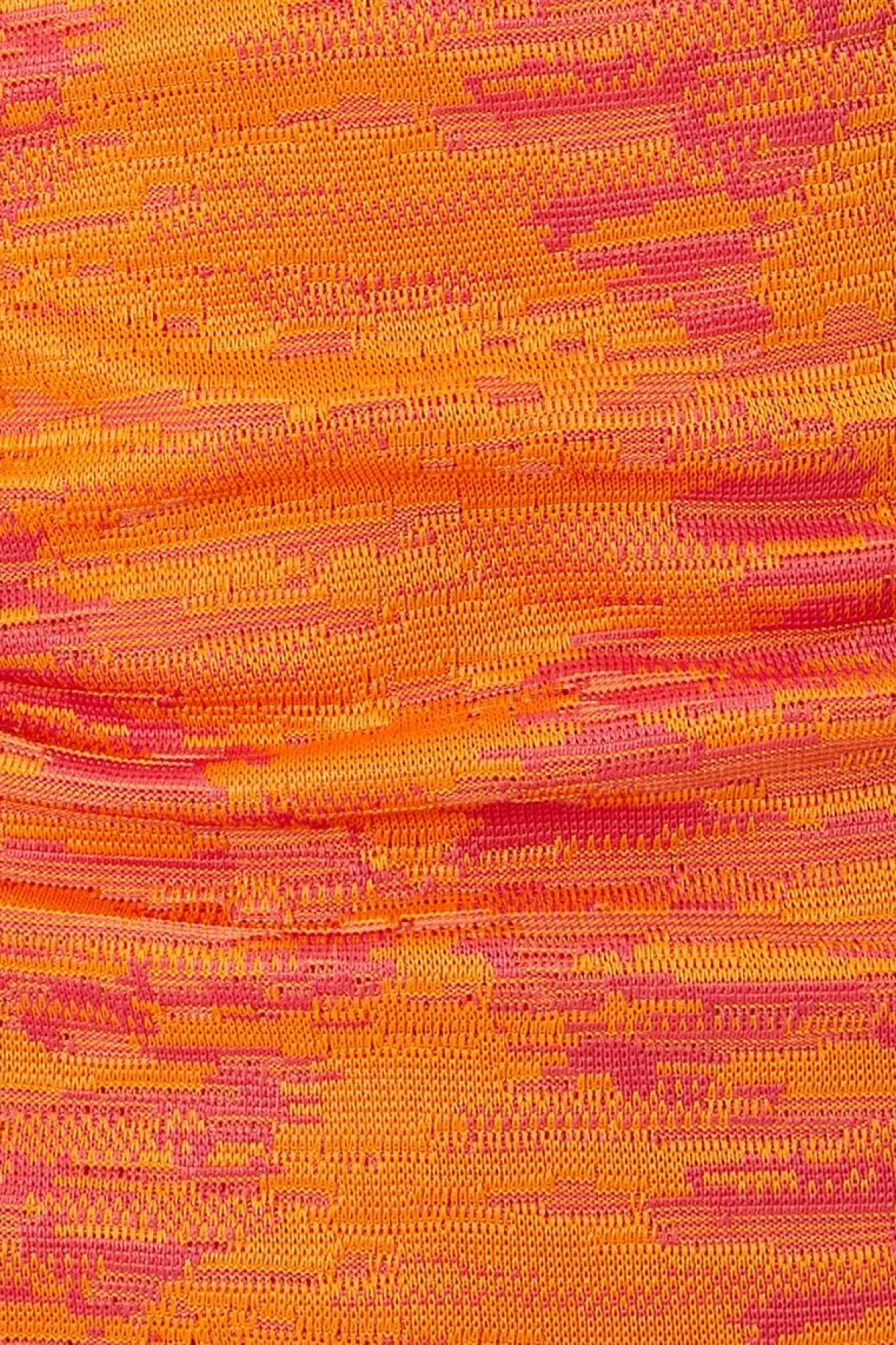 Koton Askılı Midi Kalem Elbise Dokuma Geometrik Desenli