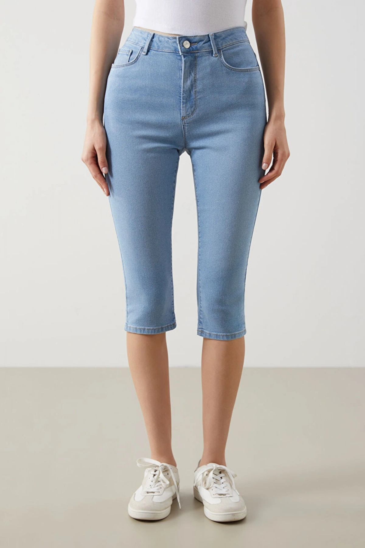 Dar Fit Kadın Jean Kapri (S5)