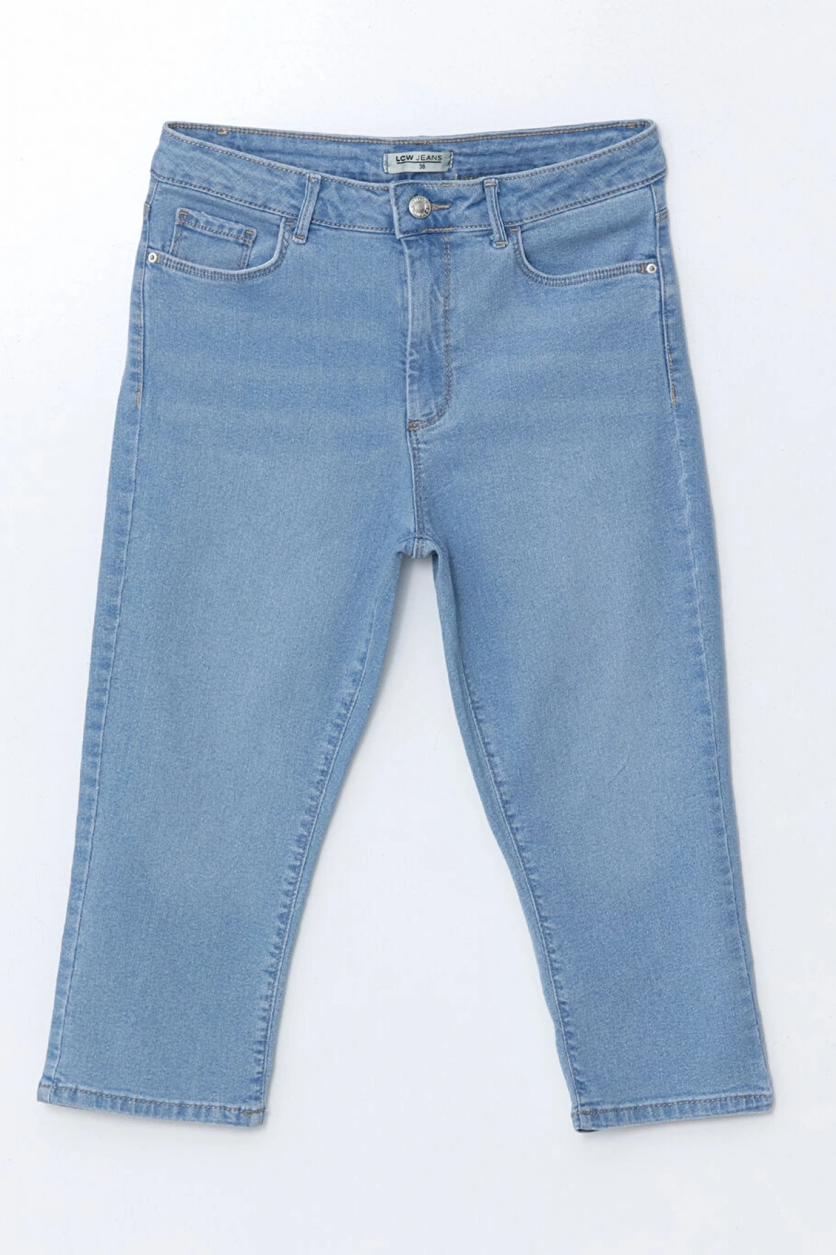 Dar Fit Kadın Jean Kapri (S5)