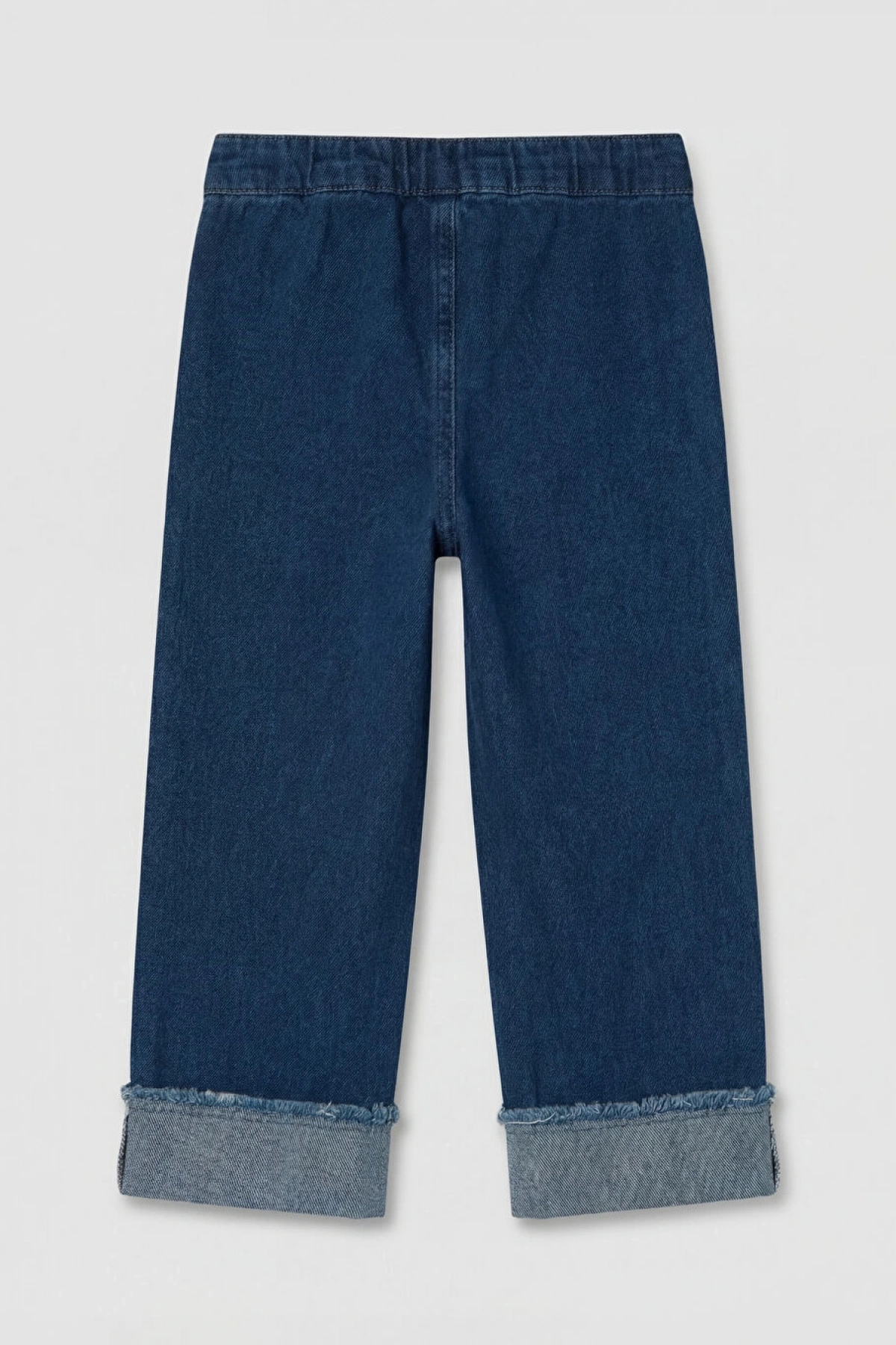 LCW baby Mavi Regular Fit Kız Bebek Jean Pantolon