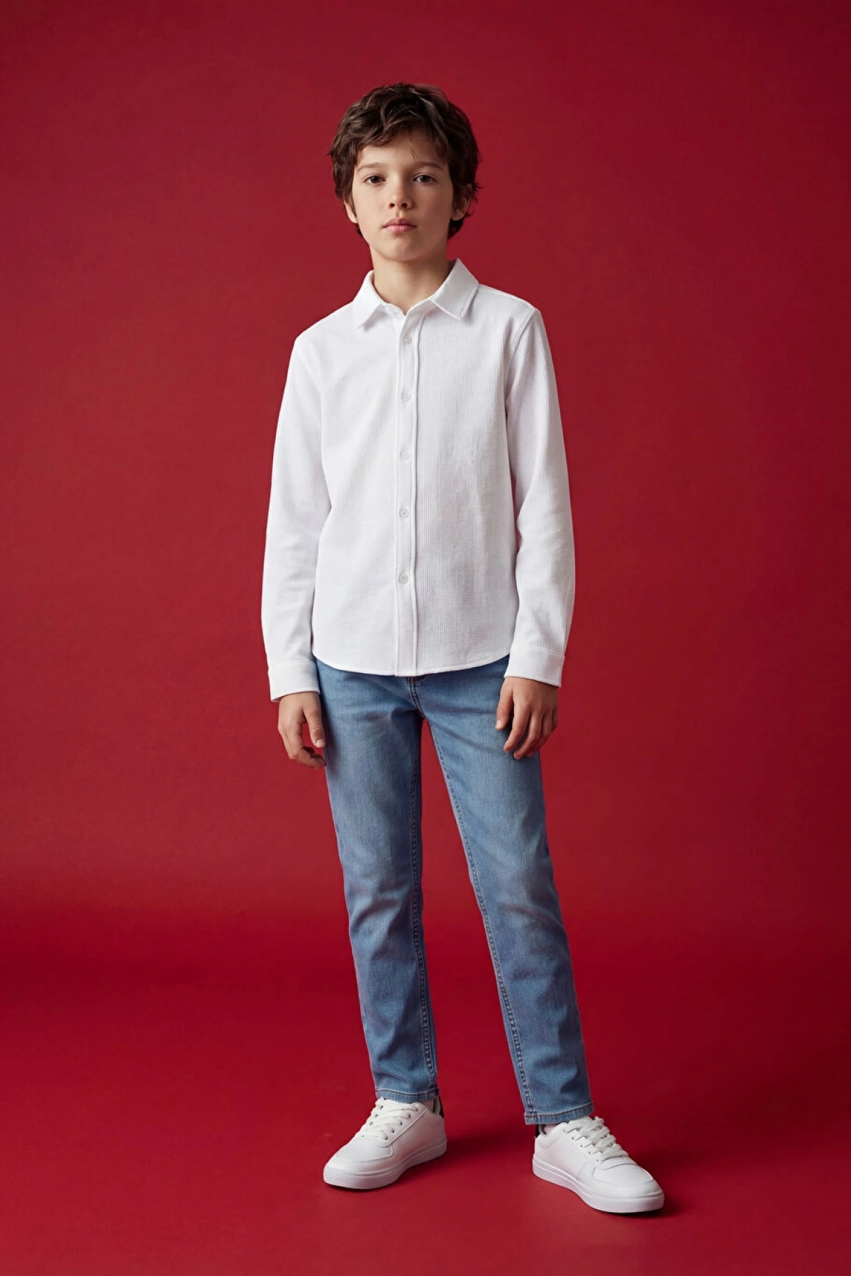 LCW Kids Indigo Slim Fit Erkek Çocuk Jean Pantolon