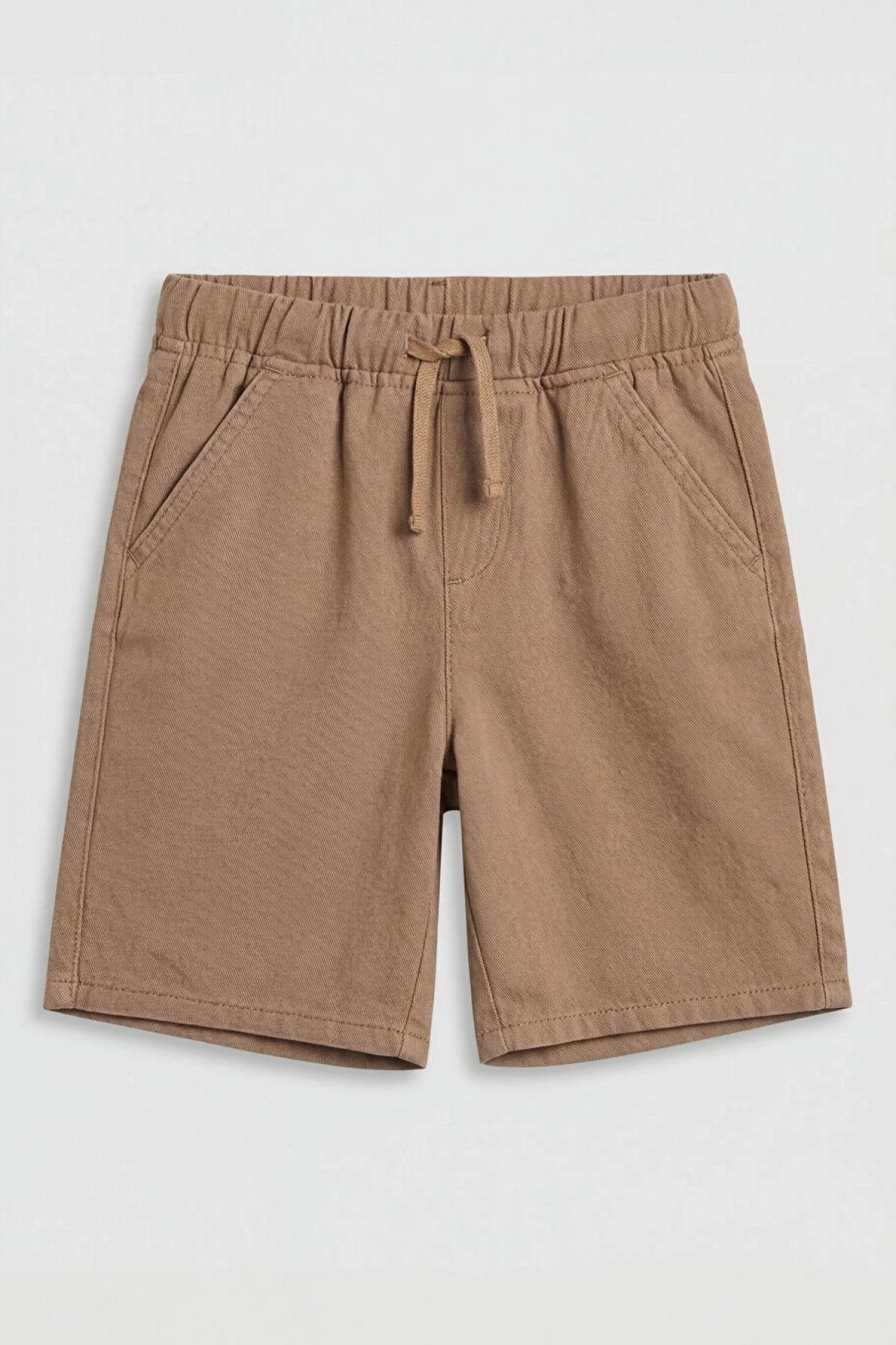 LCW Kids Kahverengi Beli Lastikli Erkek Çocuk Şort