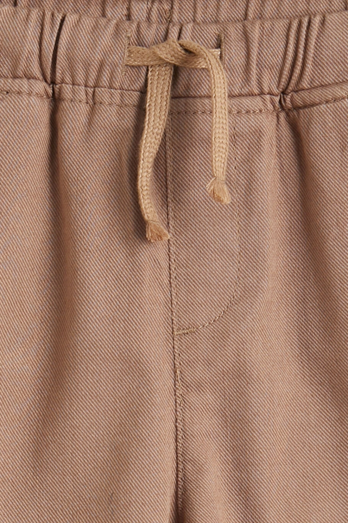 LCW Kids Kahverengi Beli Lastikli Erkek Çocuk Şort