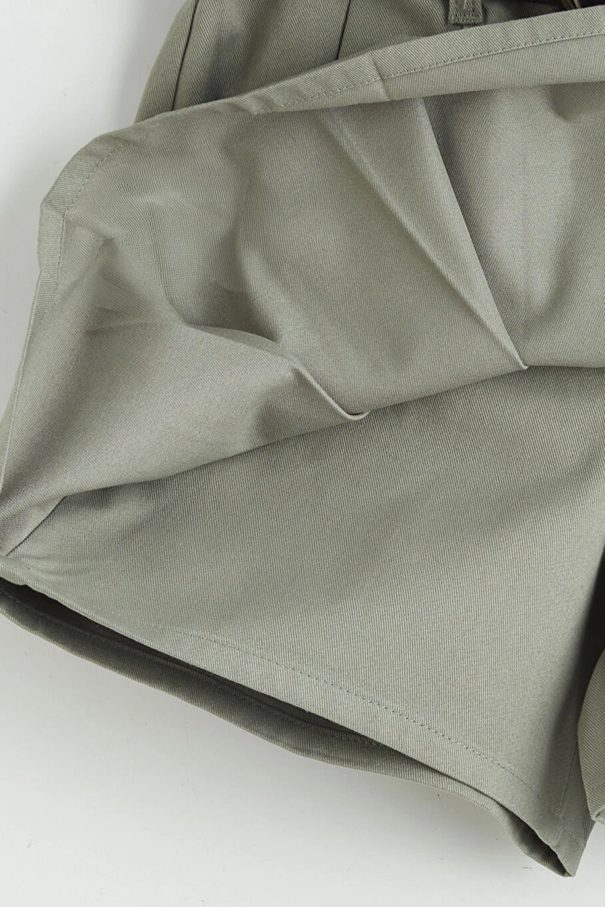 LCW Kids Haki Pileli Kız Çocuk Şort Etek