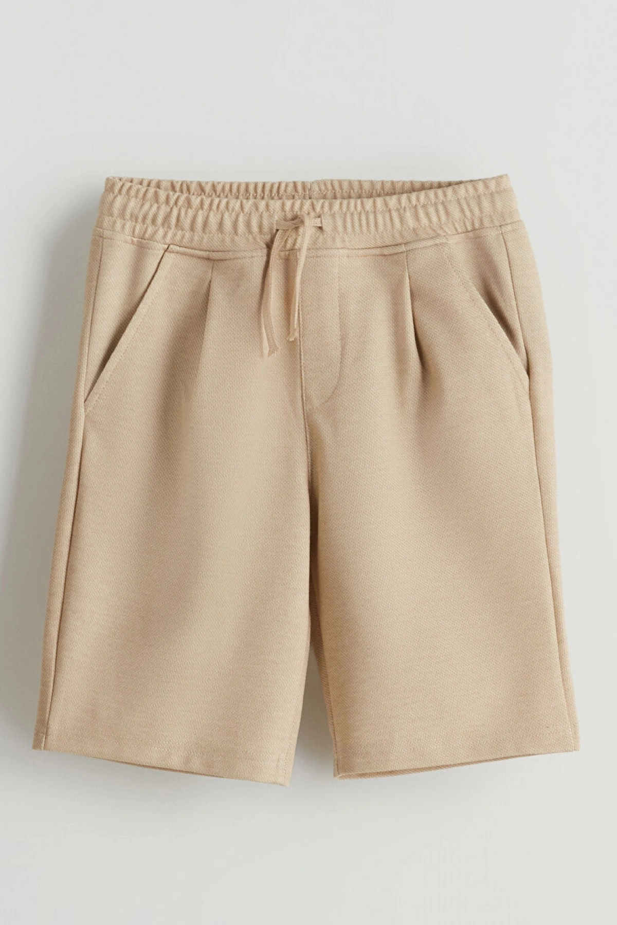 LCW Kids Bej Beli Lastikli Erkek Çocuk Şort