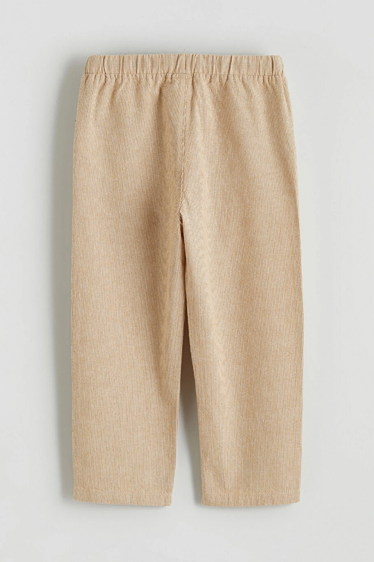 LCW Kids Kahverengi Keten Görünümlü Erkek Çocuk Pantolon