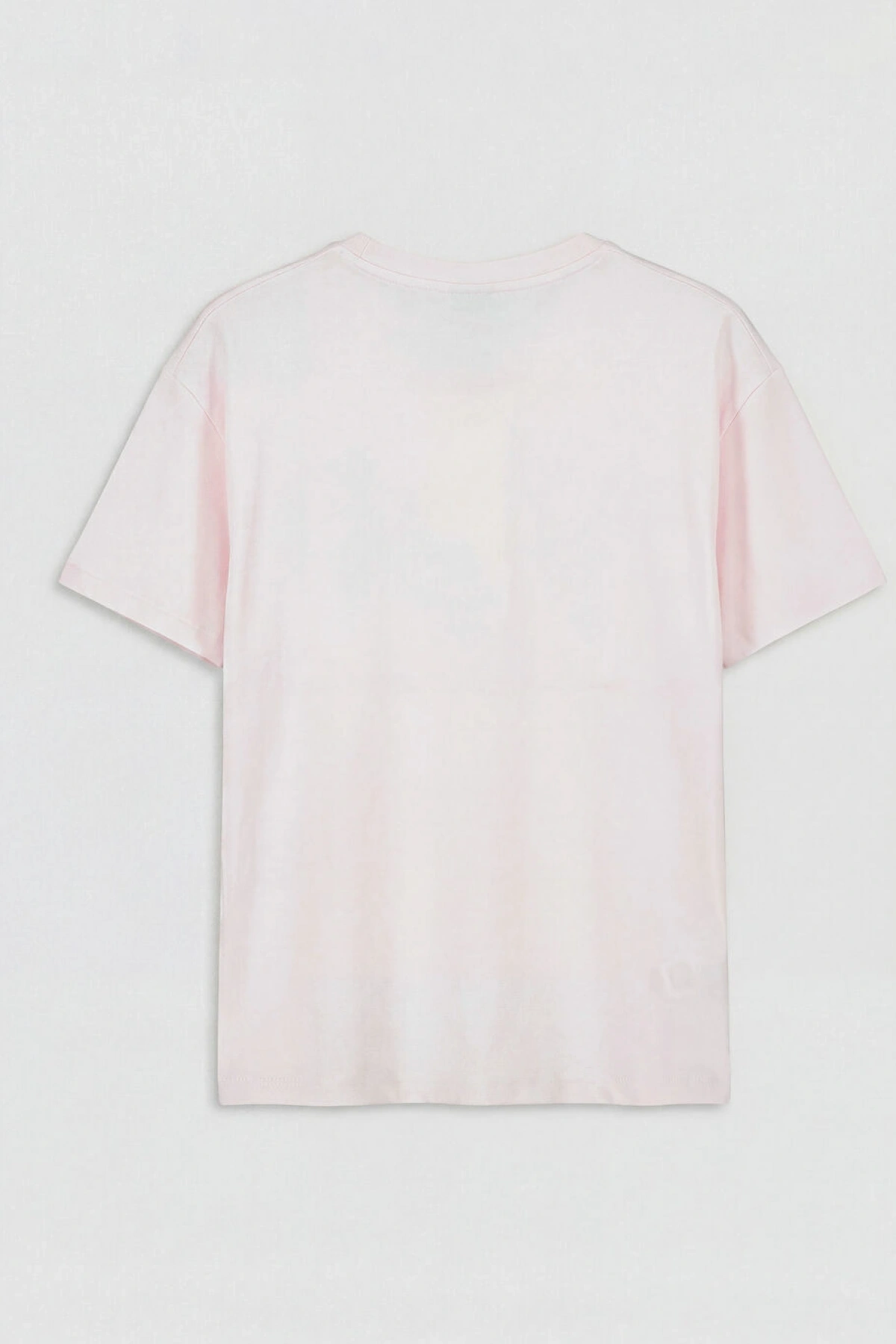 LCW Kids Pembe Taşlı California Baskılı Kız Çocuk Tişört