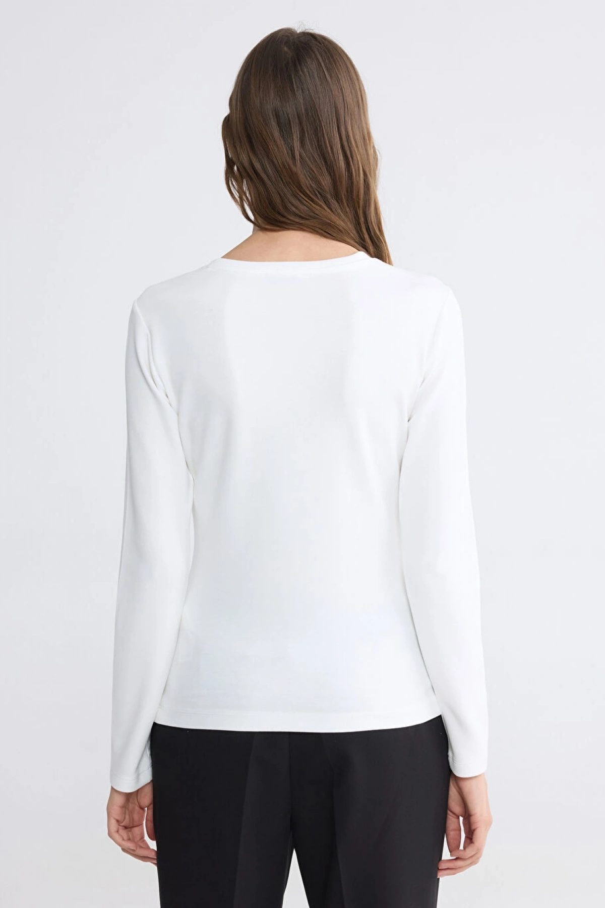 LCW EVERYDAY Ekru Soft Touch Kadın Body