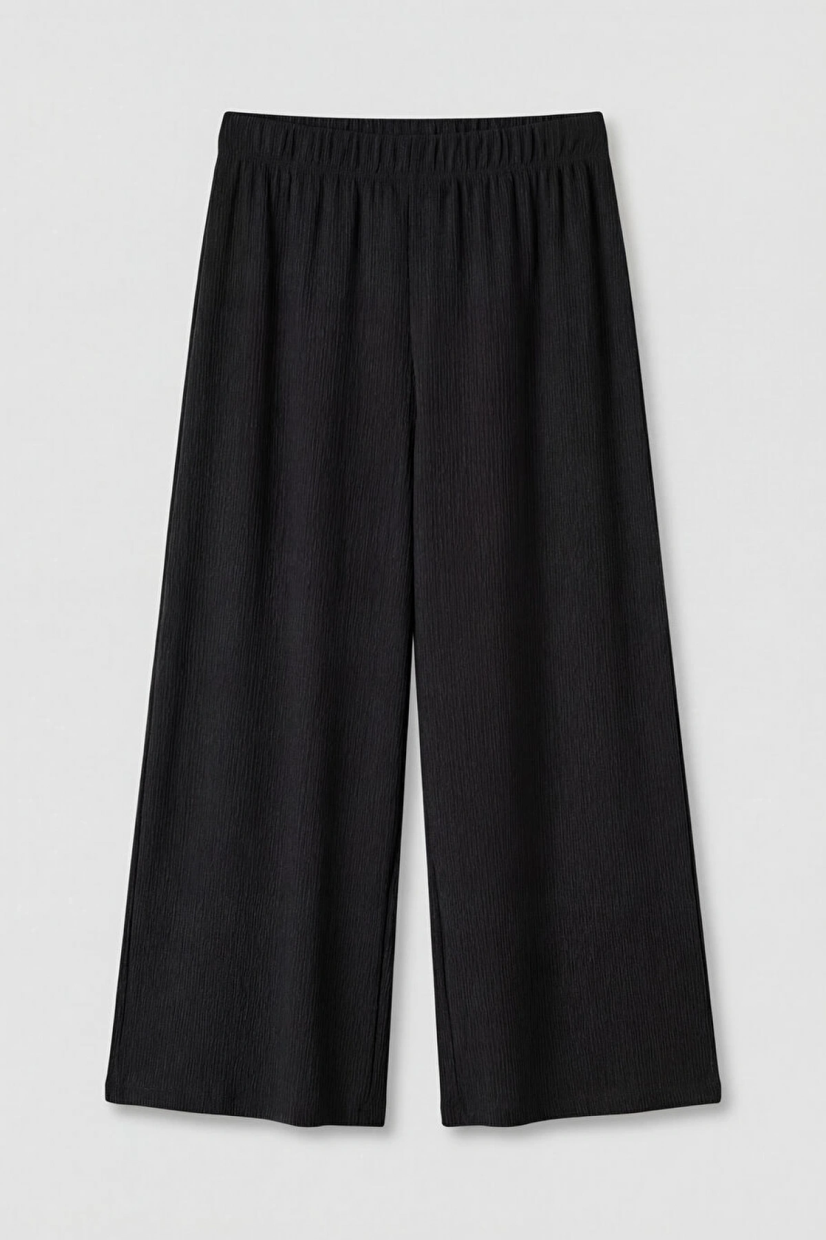 LC WAIKIKI Siyah Beli Lastikli Dokulu Kadın Kapri