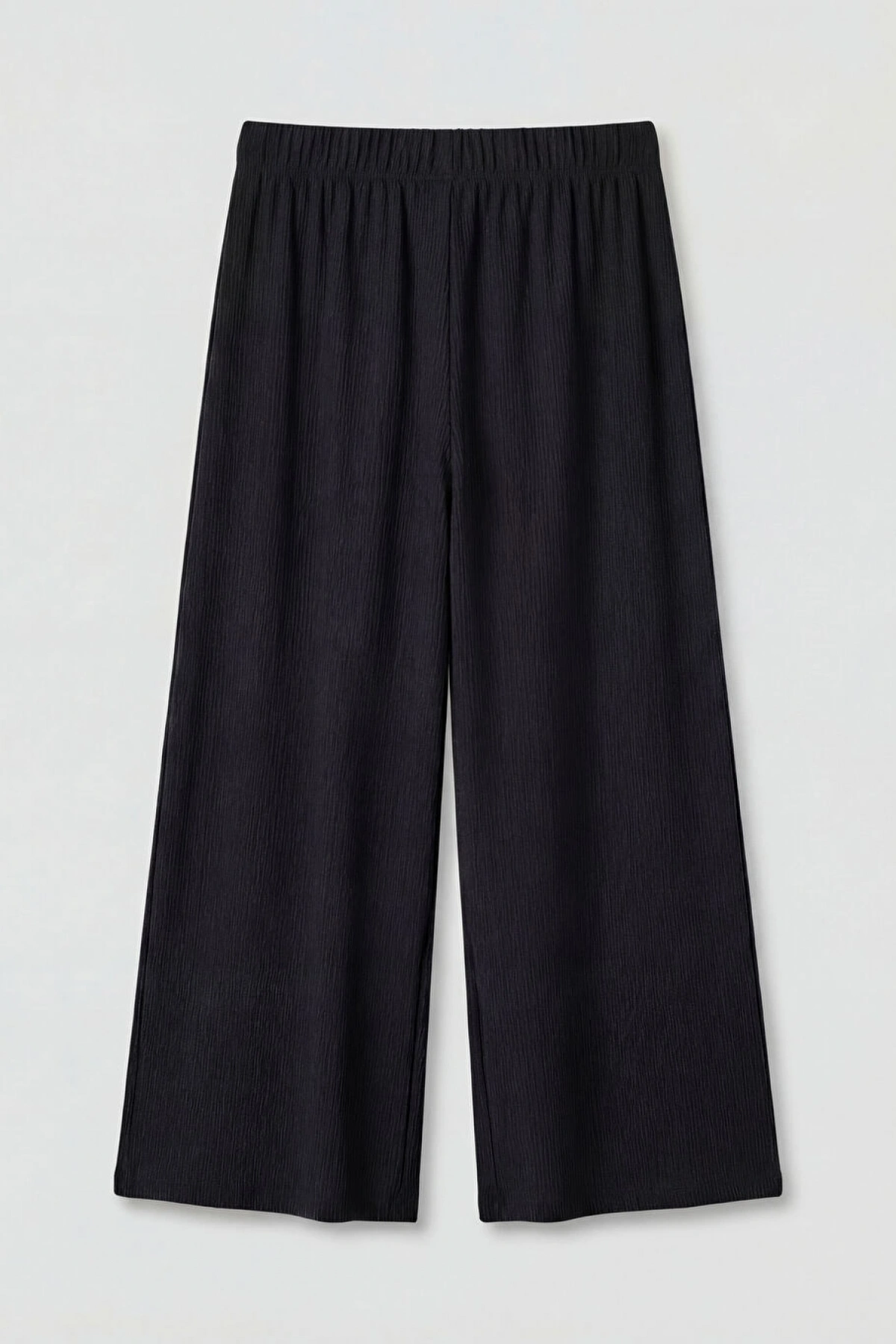 LC WAIKIKI Siyah Beli Lastikli Dokulu Kadın Kapri