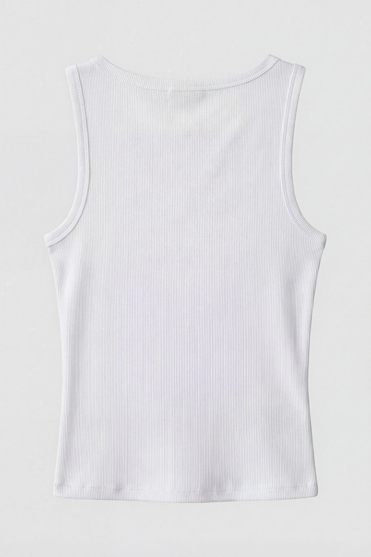 LCW Vision Beyaz Kare Yaka Kadın Atlet