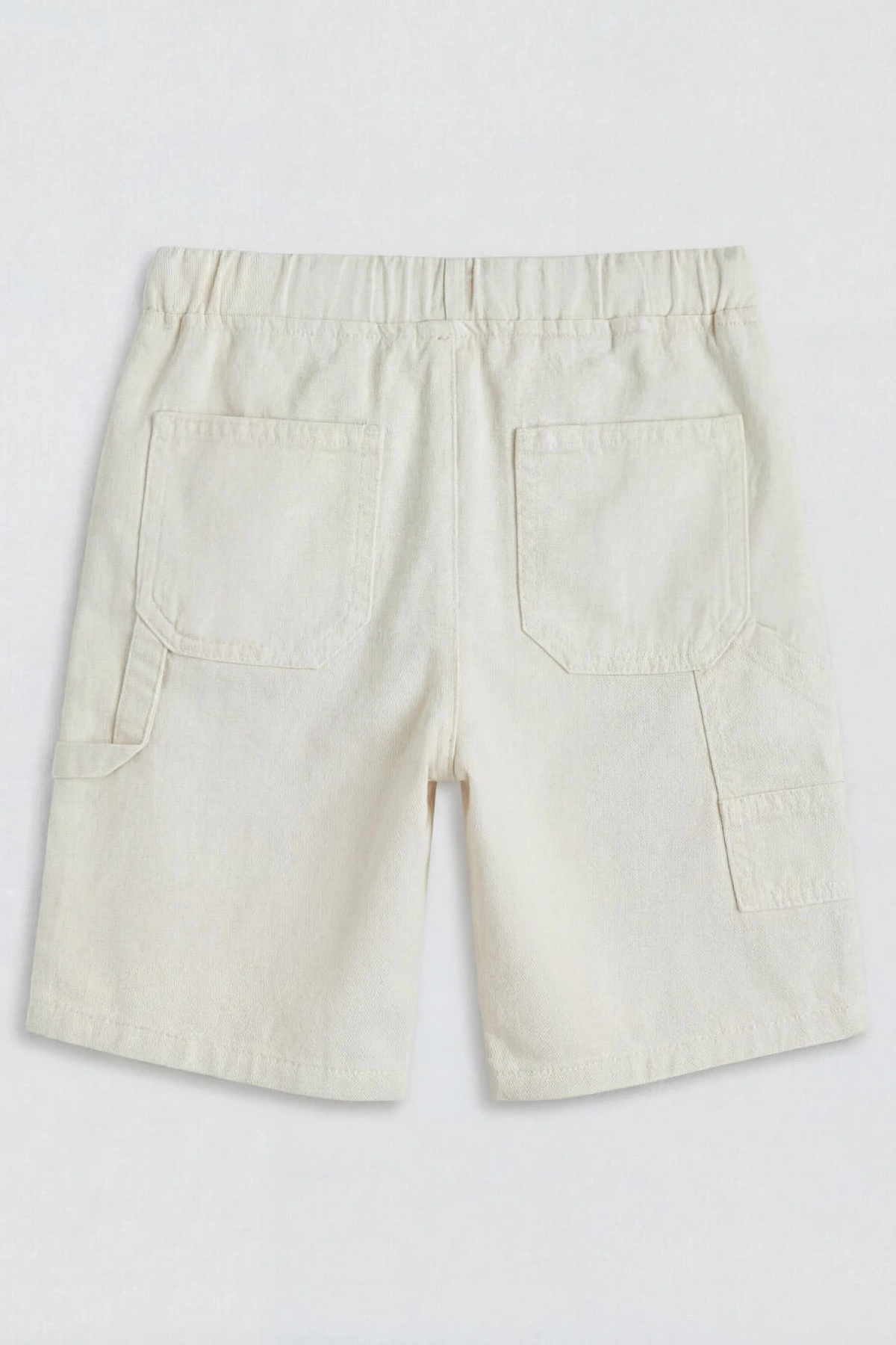 LCW Kids Bej Gabardin Erkek Çocuk Şort