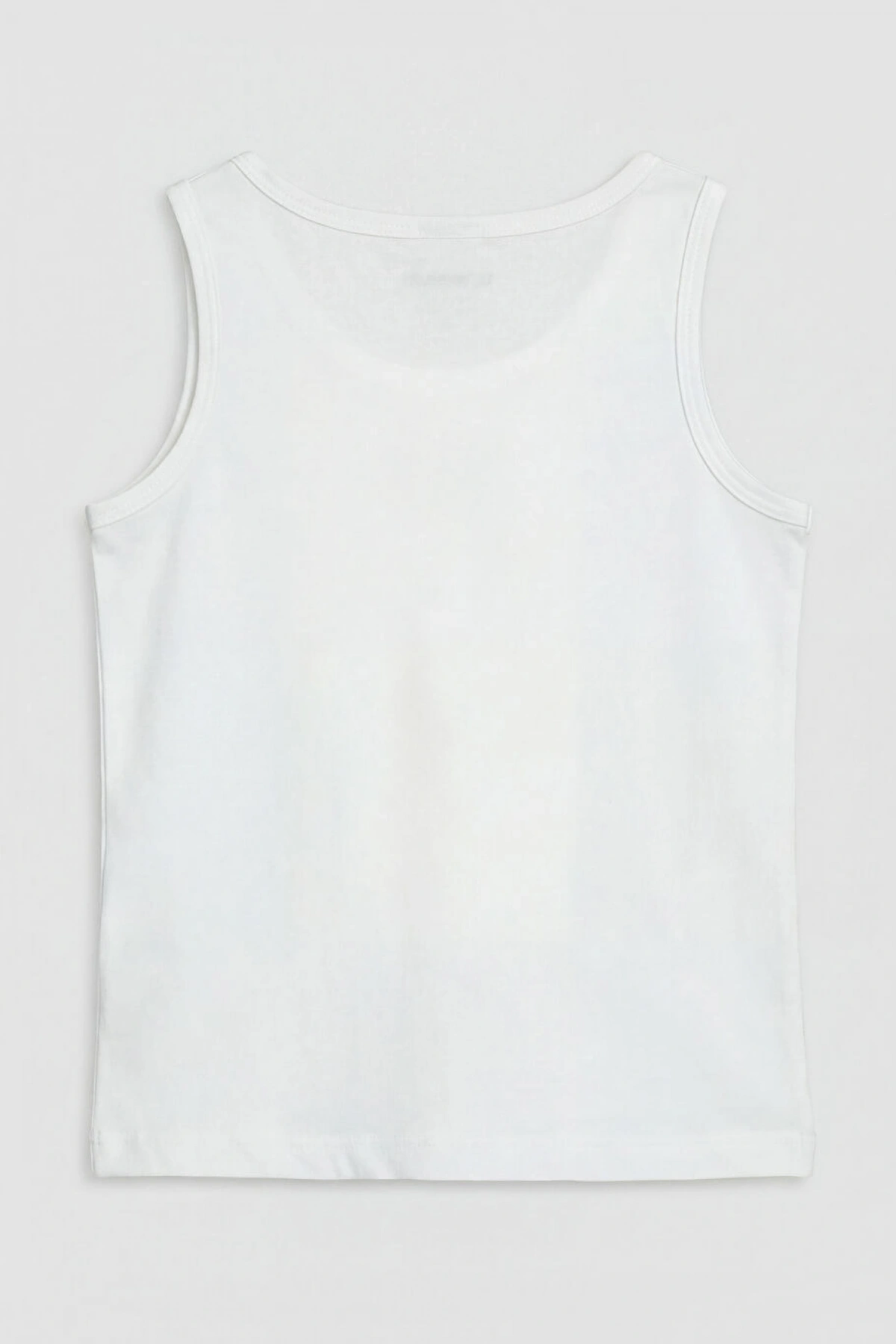 LCW Kids Beyaz Bisiklet Yaka Erkek Çocuk Atlet 2li