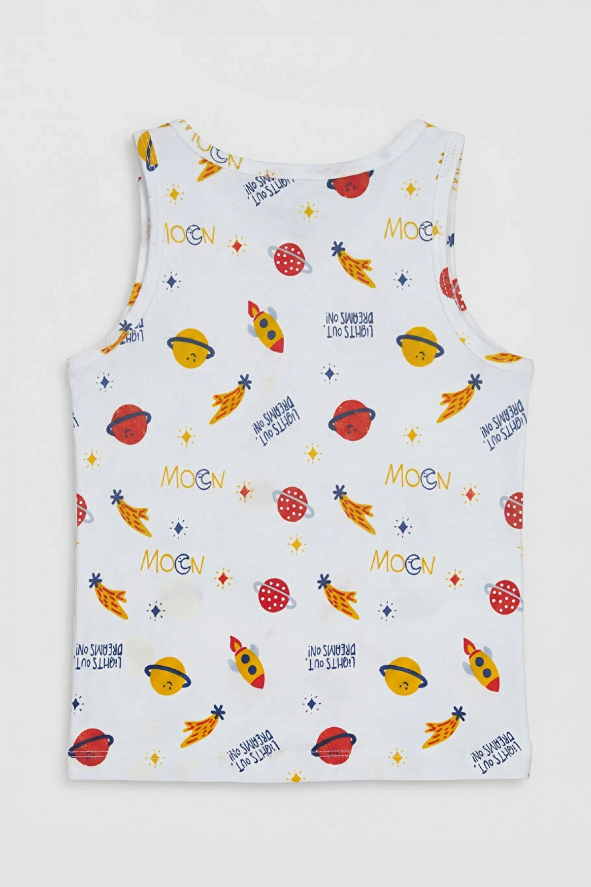 LCW Kids Beyaz Bisiklet Yaka Erkek Çocuk Atlet 2li