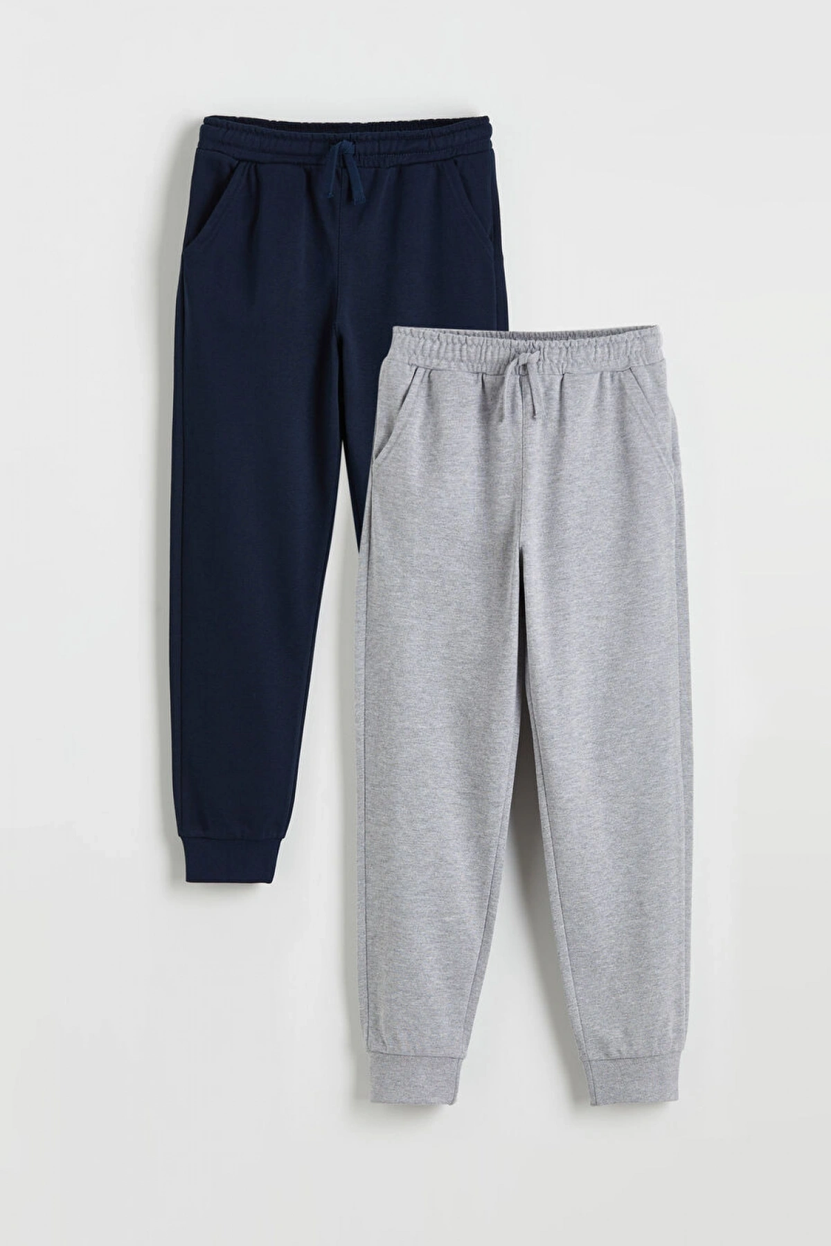 LCW Kids Lacivert Beli Lastikli Erkek Çocuk Jogger Eşofman Altı 2li