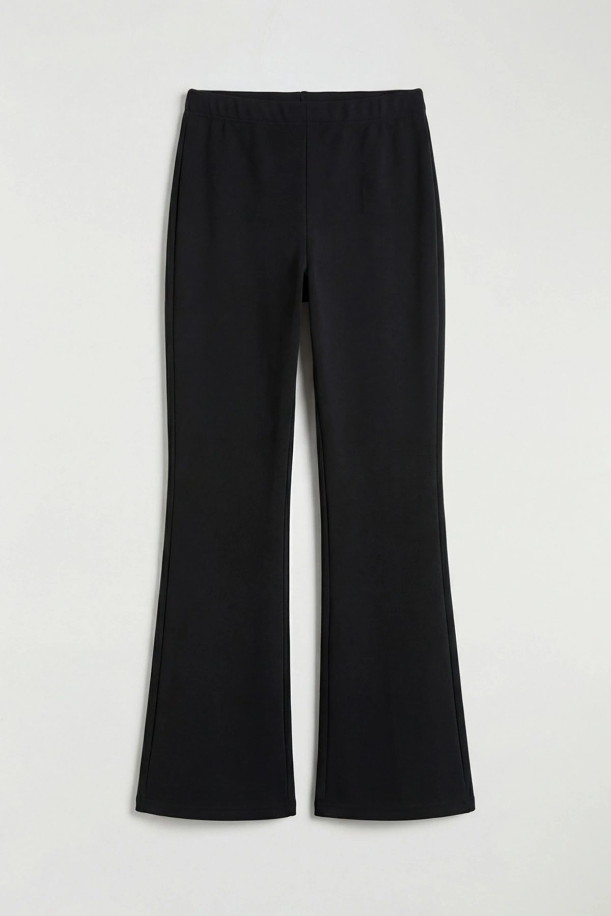 LCW Kids Siyah Beli Lastikli Ispanyol Paça Kız Çocuk Tayt