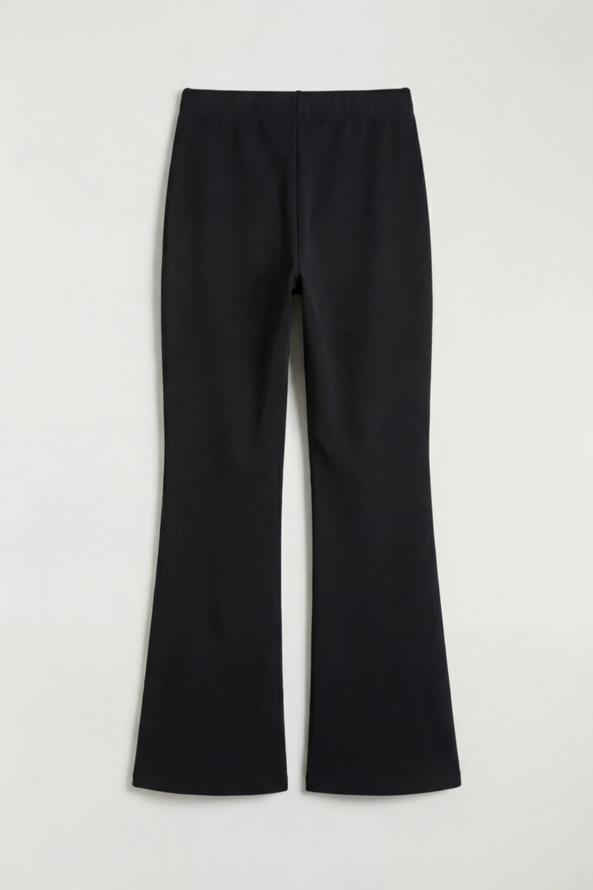 LCW Kids Siyah Beli Lastikli Ispanyol Paça Kız Çocuk Tayt