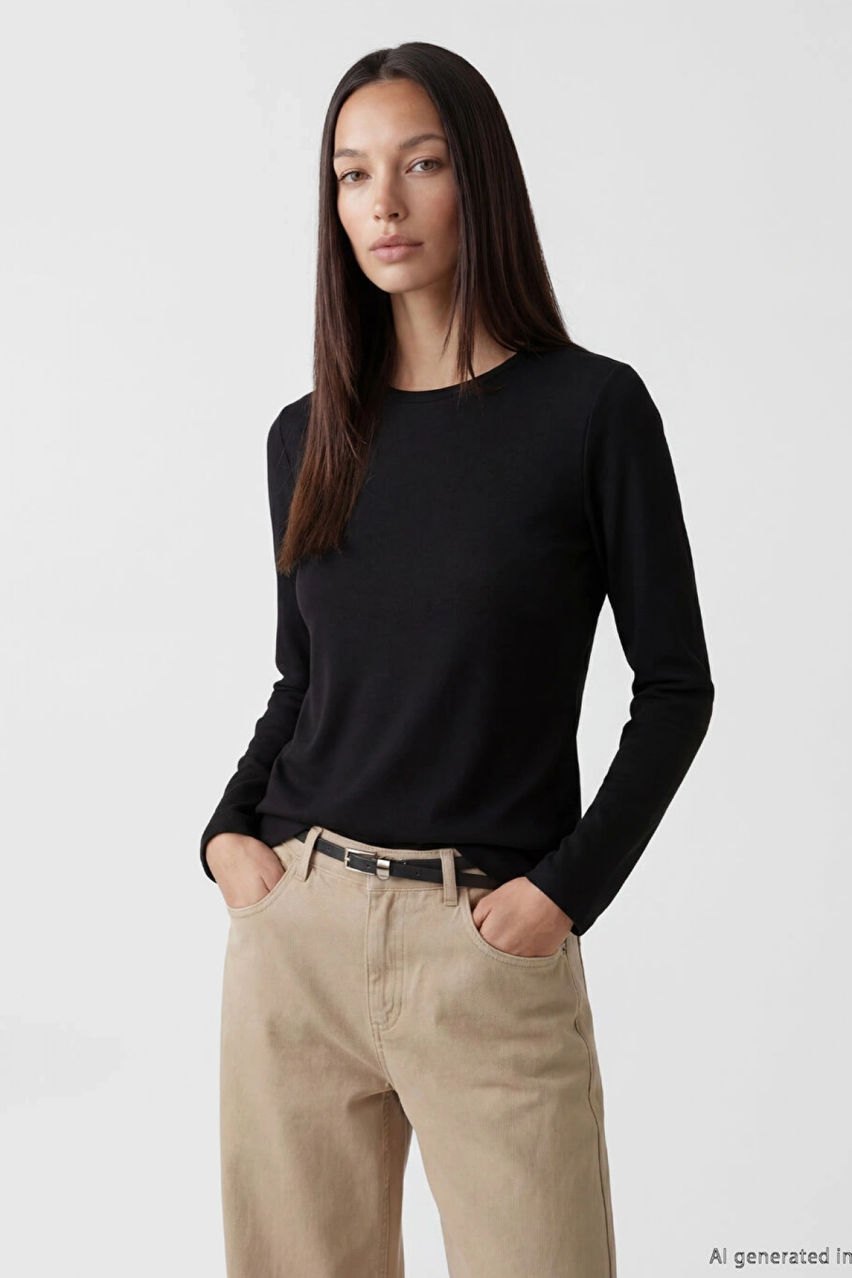 LCW EVERYDAY Siyah Soft Touch Kadın Body