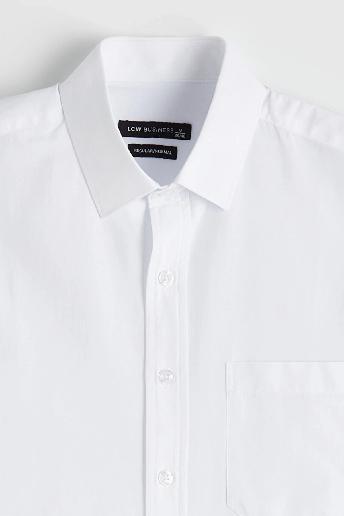 LCW BUSINESS Beyaz Regular Fit Erkek Gömlek