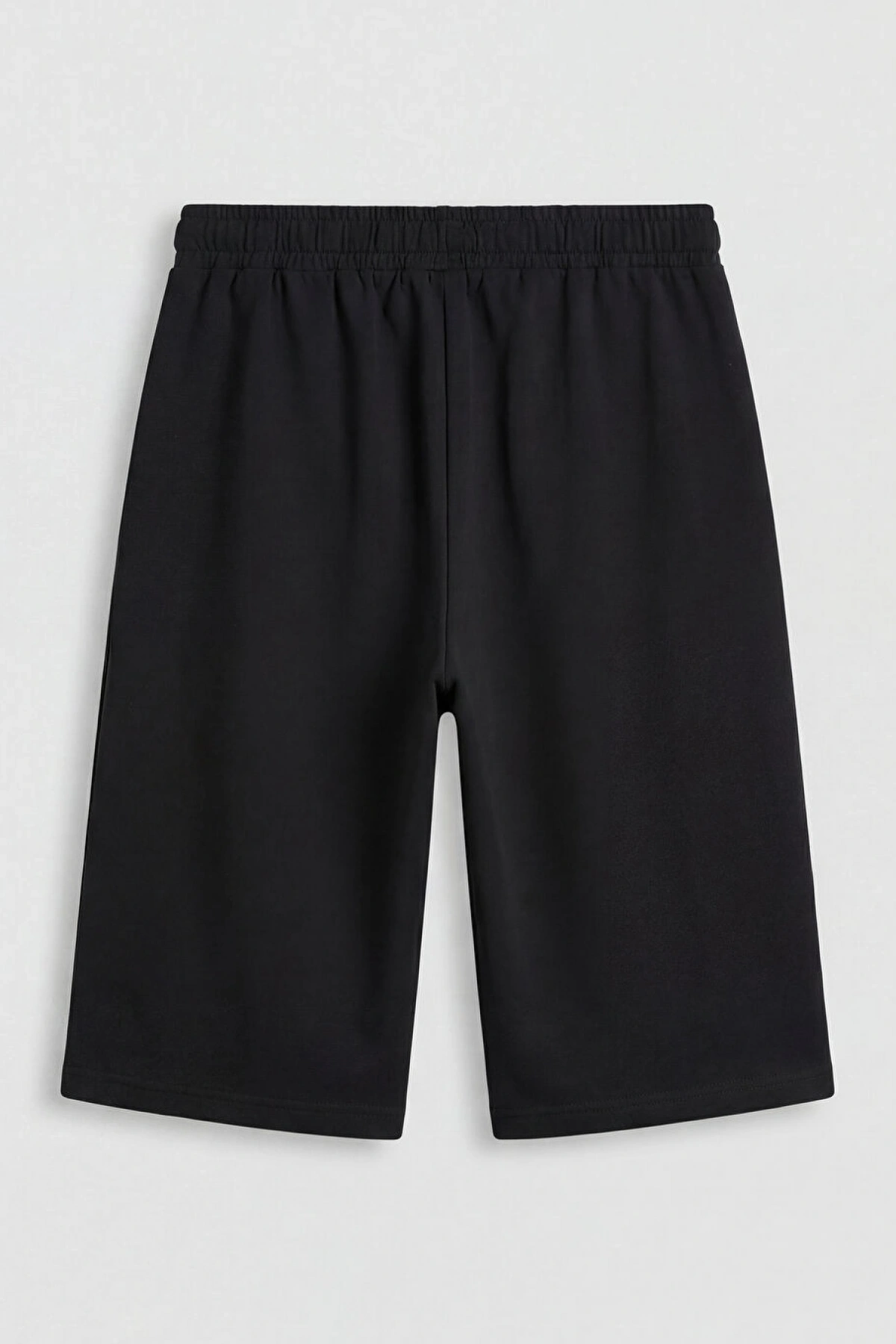 LCW Kids Siyah Beli Lastikli Basic Erkek Çocuk Şort