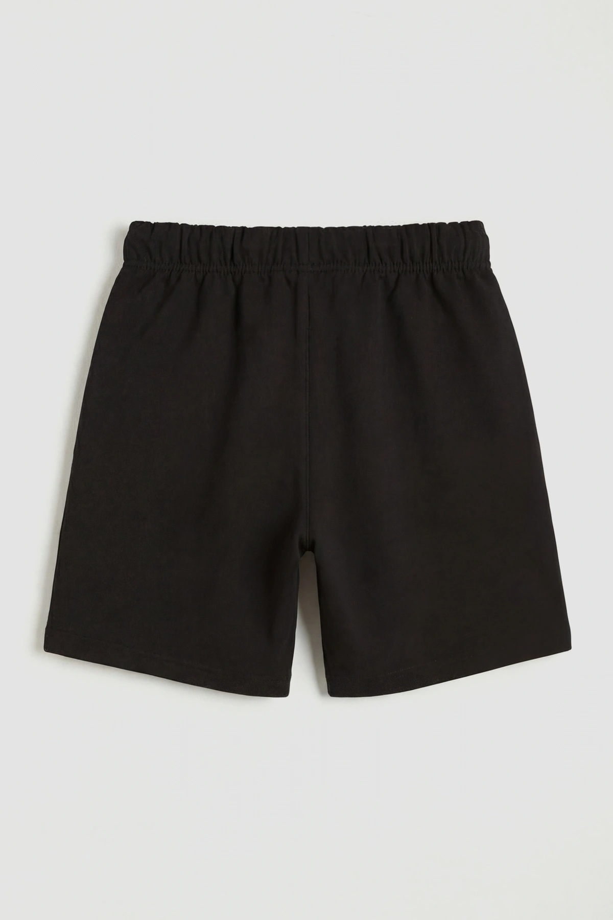 LCW Kids Siyah Beli Lastikli Erkek Çocuk Şort