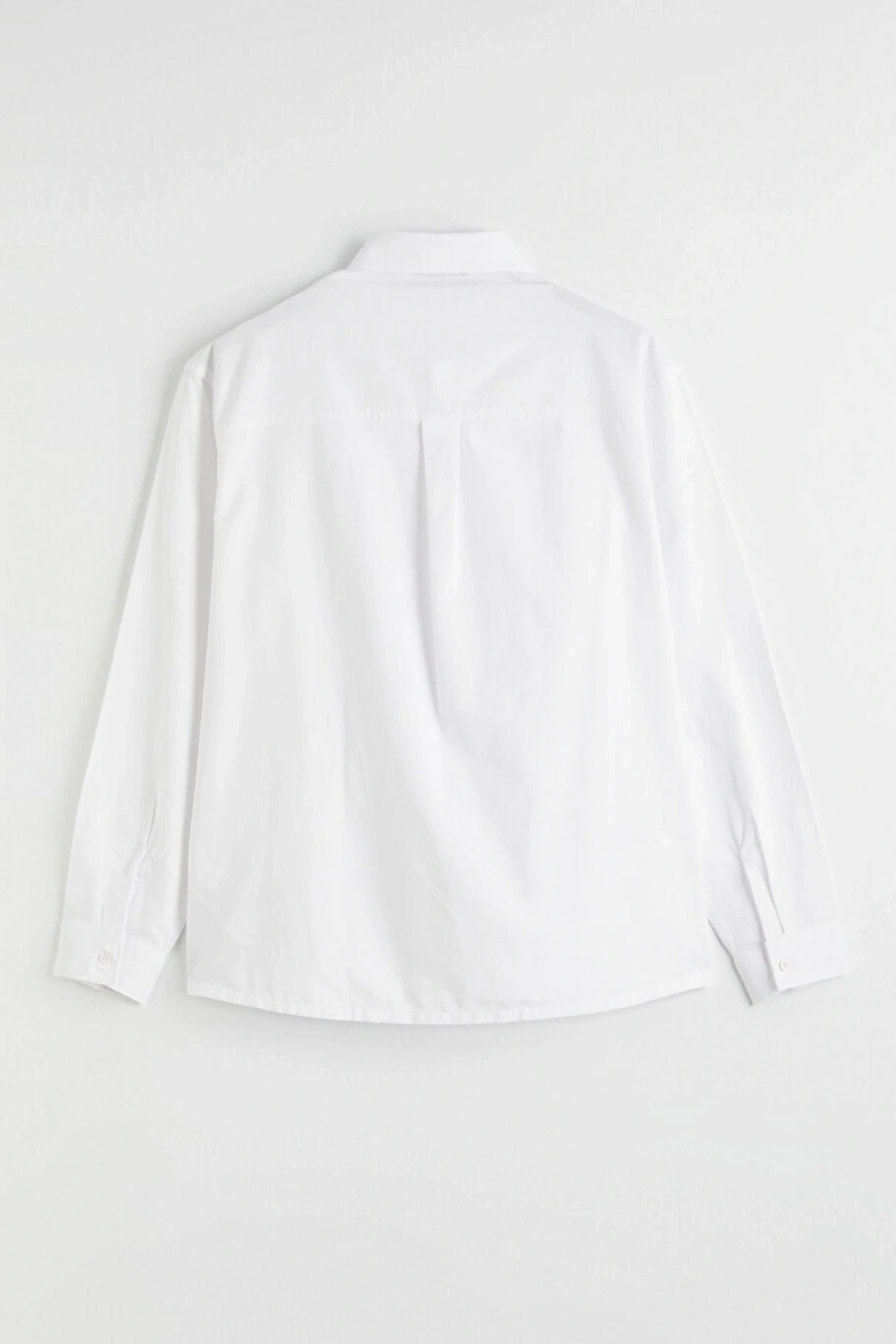 XSIDE Beyaz Loose Fit Oxford Erkek Gömlek