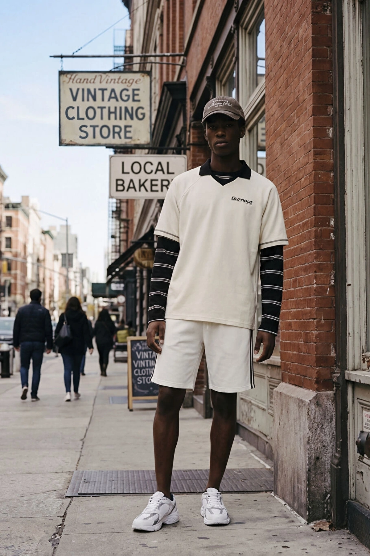 XSIDE Ekru Rahat Kalıp Erkek Şort