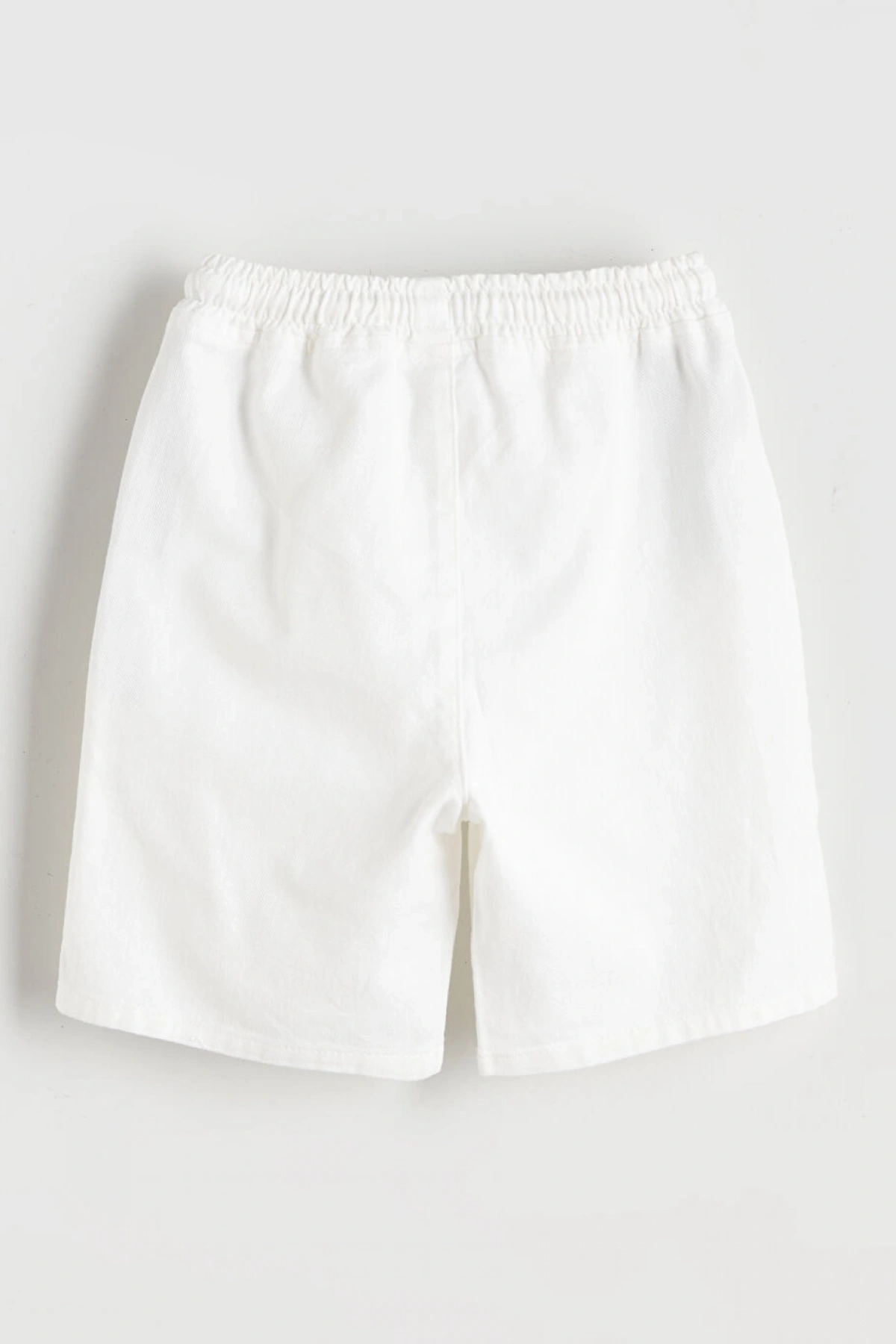 LCW Kids Ekru Beli Lastikli Cepli Erkek Çocuk Şort