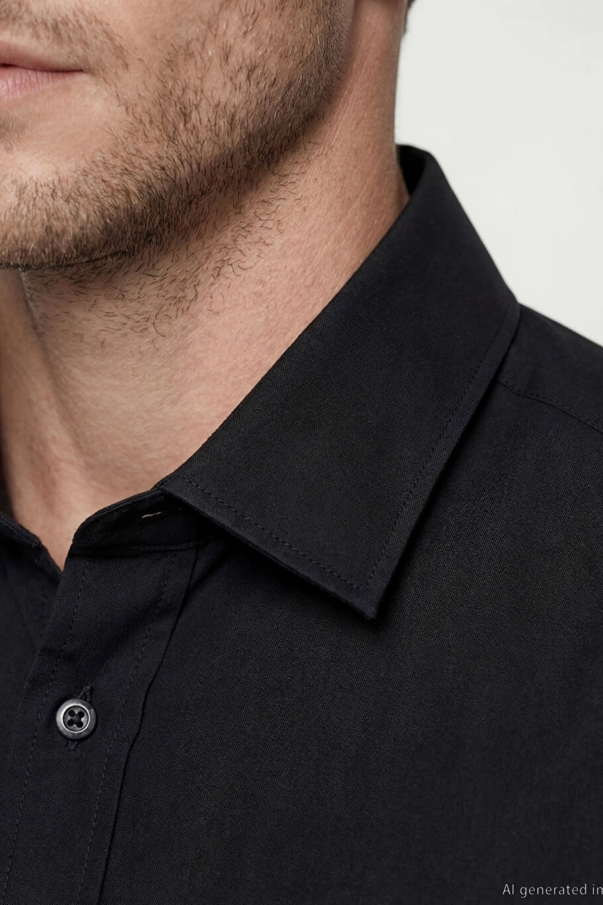 LCW BUSINESS Siyah Regular Fit Erkek Gömlek