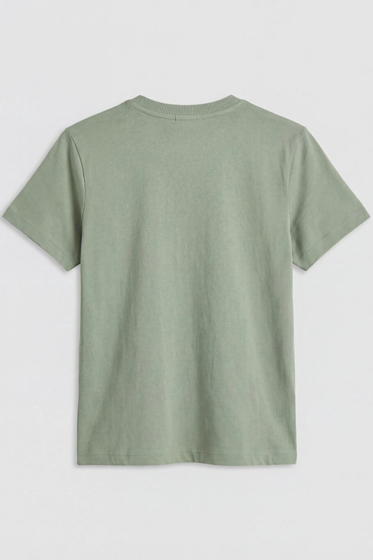 LCW Kids Yeşil Bisiklet Yaka Erkek Çocuk Tişört 3lü