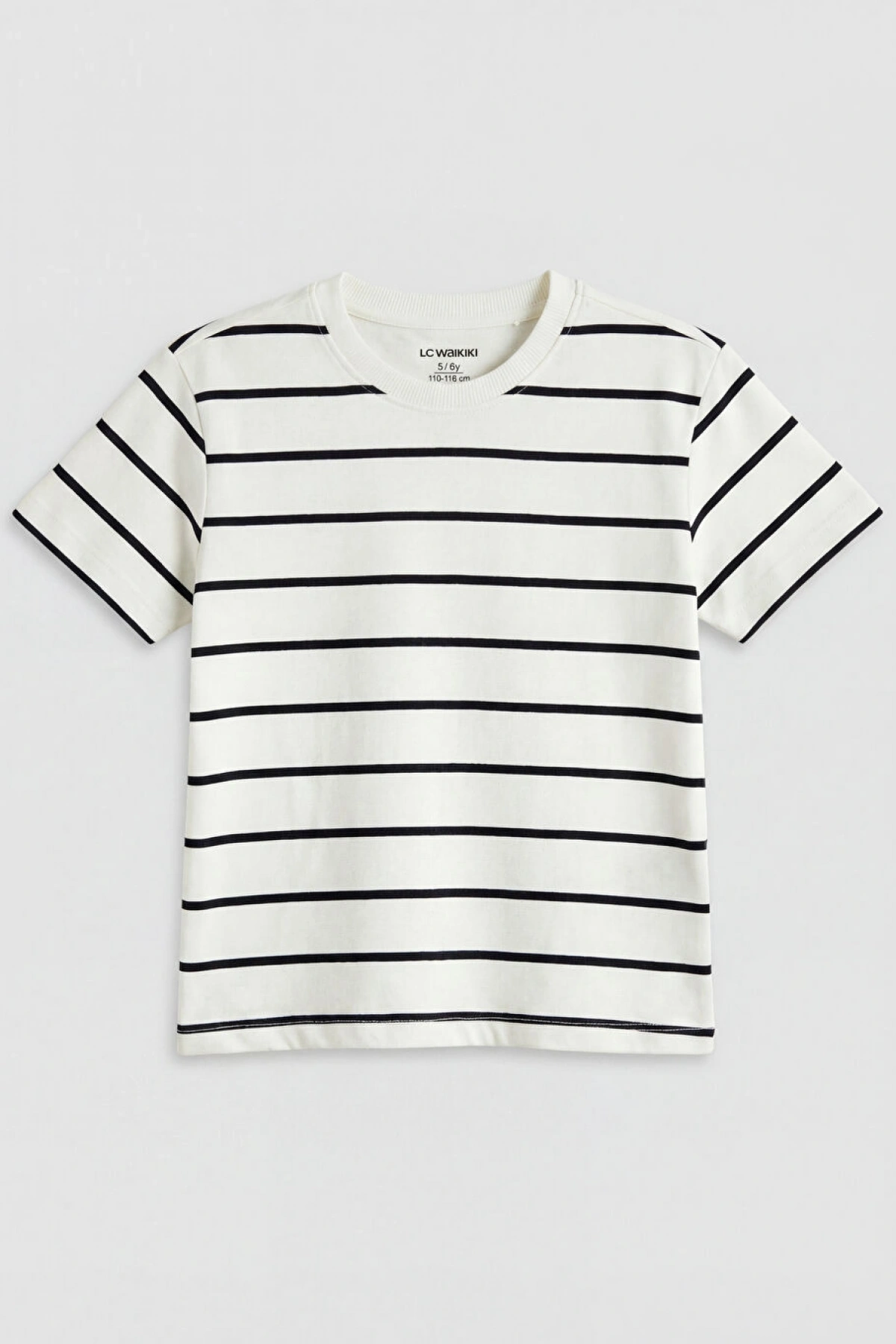 LCW Kids Yeşil Bisiklet Yaka Erkek Çocuk Tişört 3lü