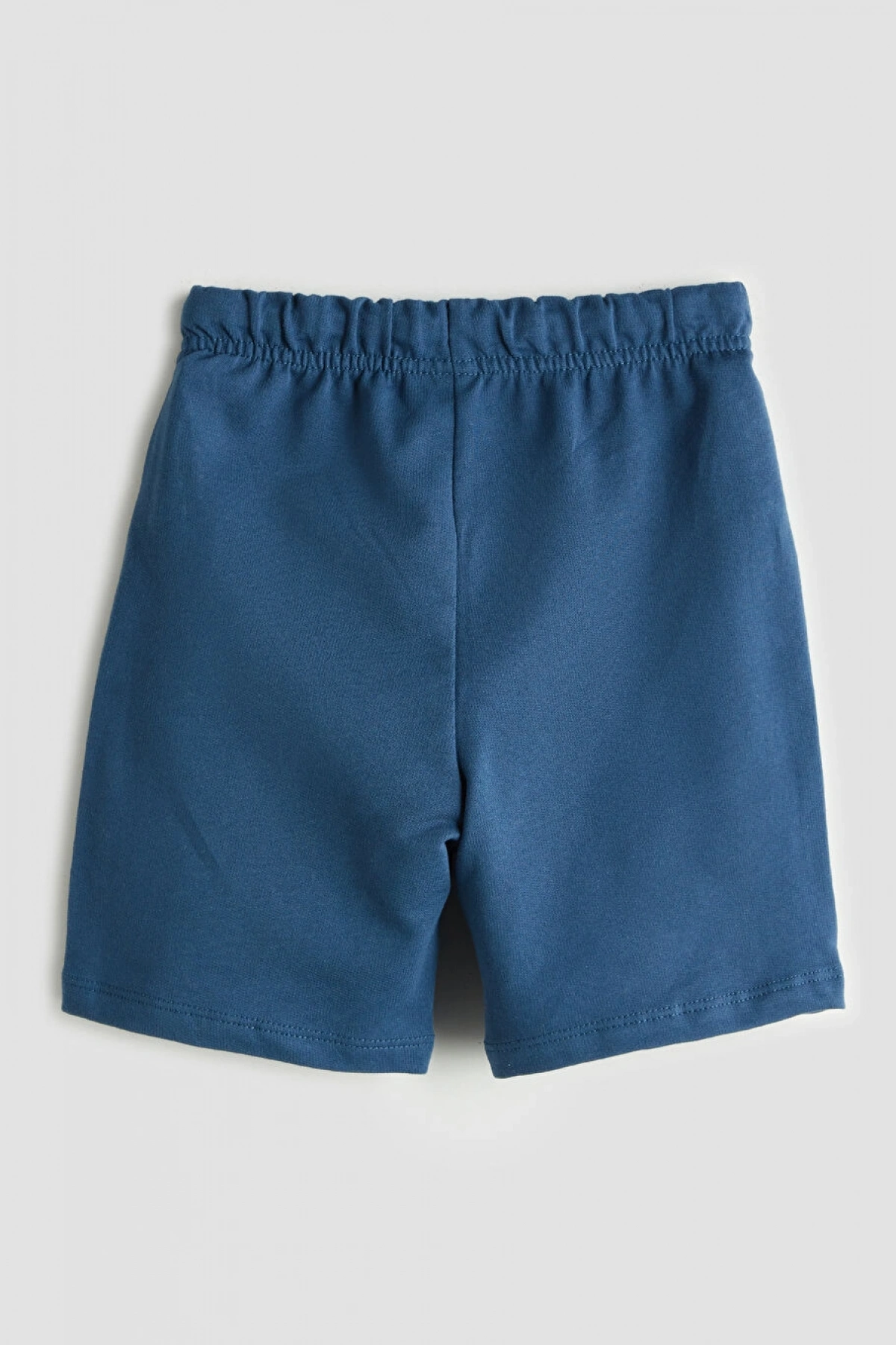 LCW Kids Indigo Beli Lastikli Basic Erkek Çocuk Şort 2li