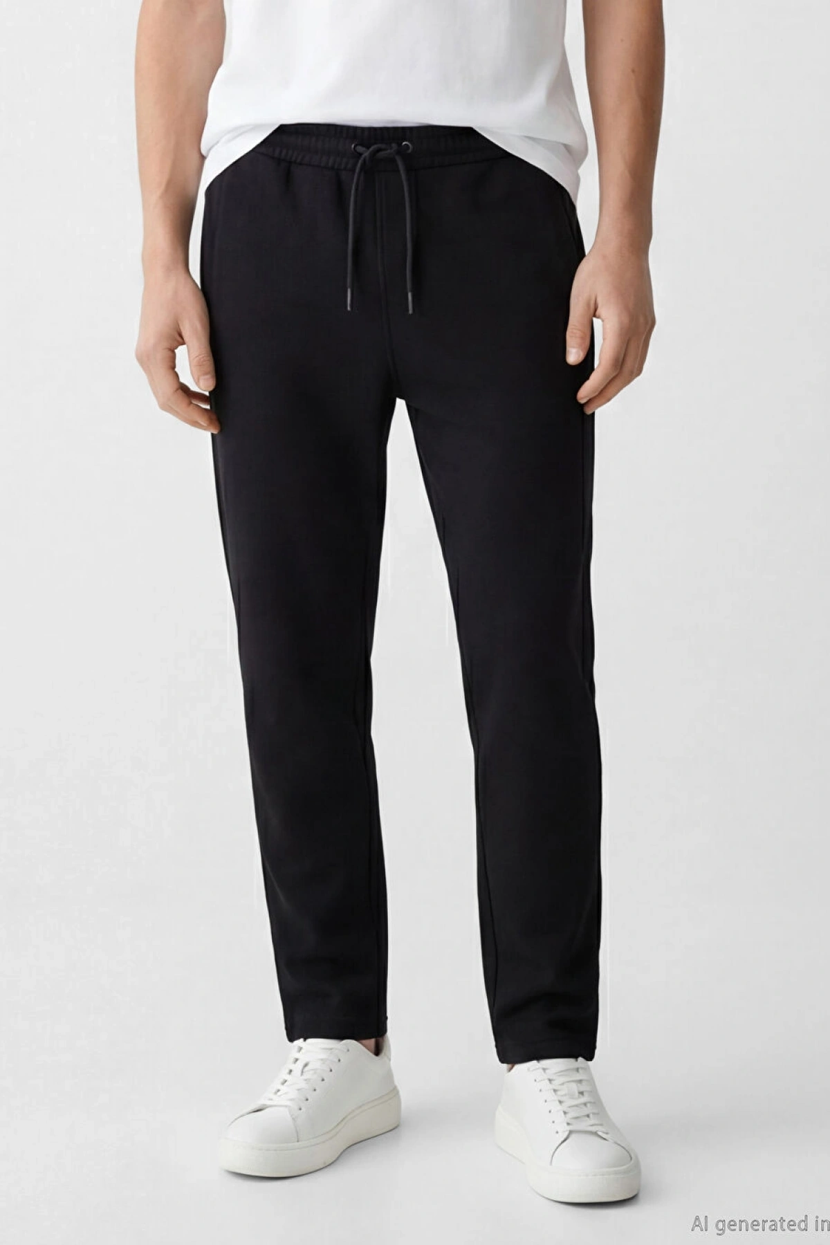 SOUTHBLUE Siyah Standart Kalıp Erkek Eşofman Altı