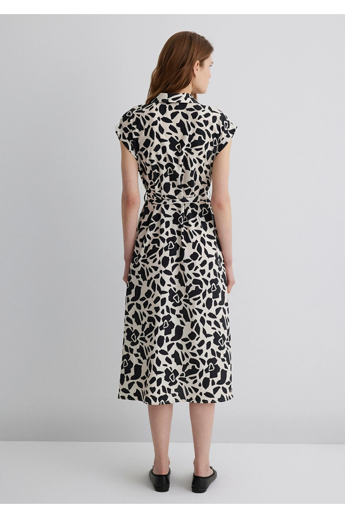 Mavi Baskılı Elbise 1310673-89865