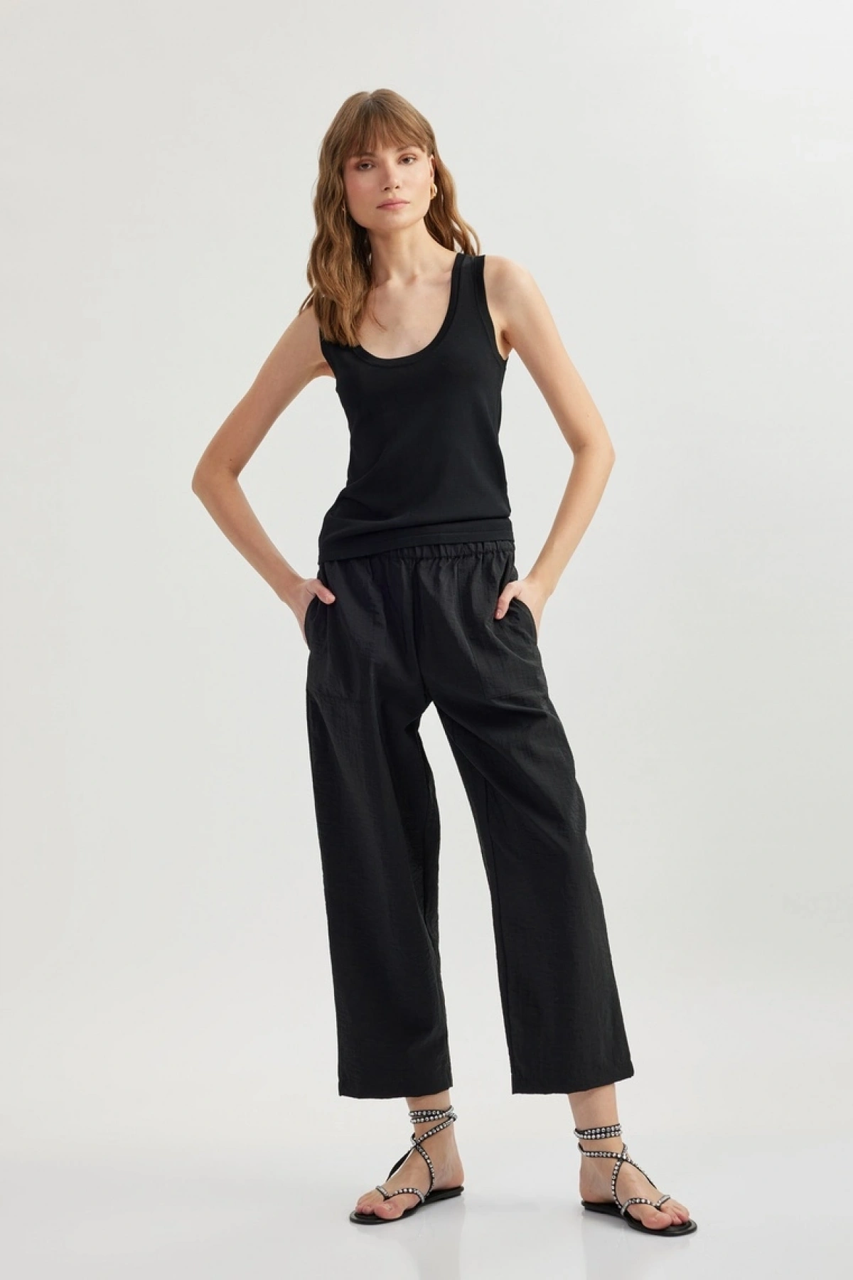 KOTON Cepli Bol Kalıp Paraşüt Kumaş Balon Form Pantolon