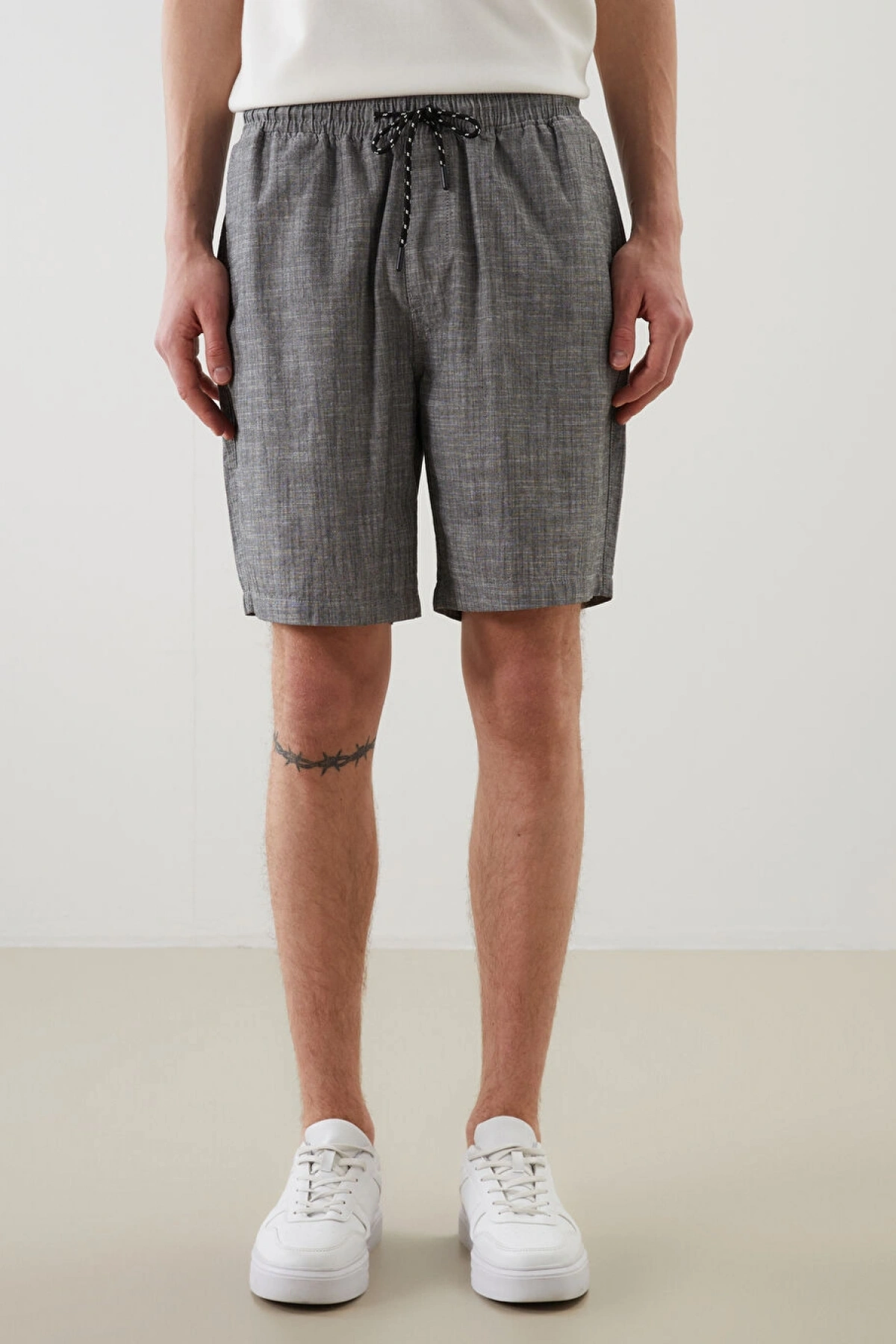 XSIDE Standart Kalıp Poplin Erkek Şort