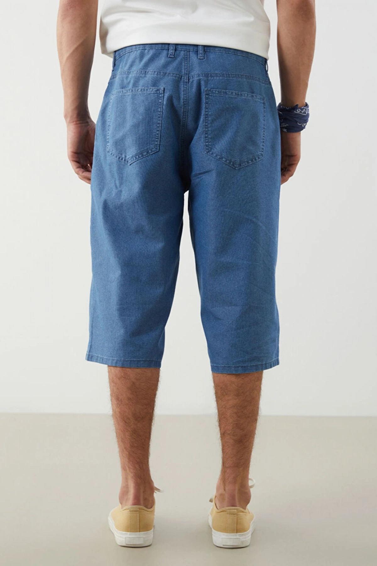 LCW Jeans Indigo Standart Kalıp Erkek Jean Şort