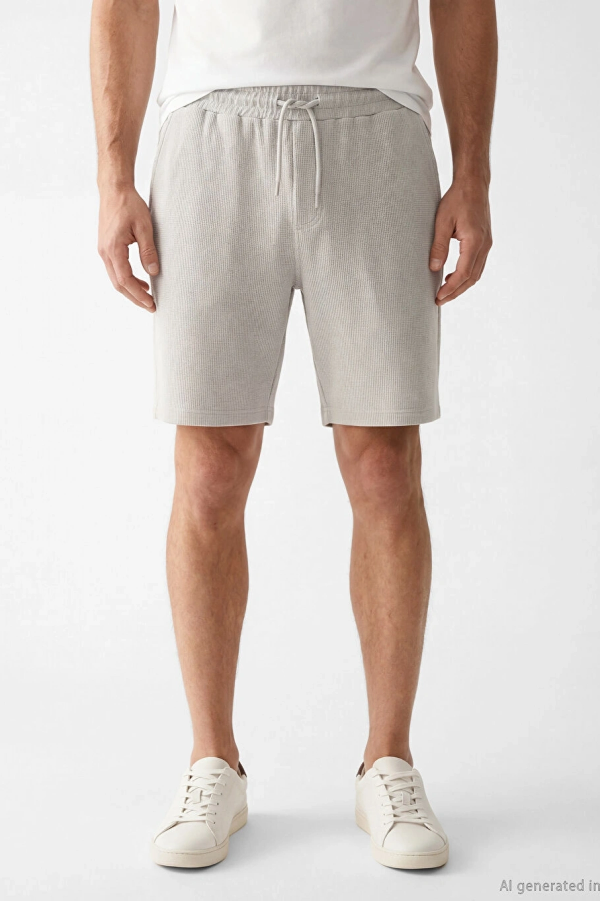 LCWAIKIKI Classic Gri Standart Kalıp Erkek Şort