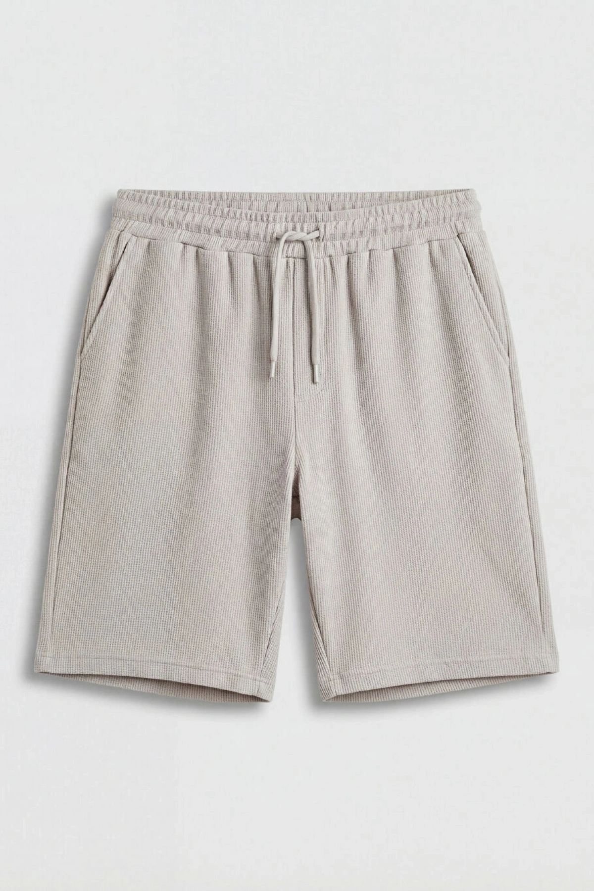 LCWAIKIKI Classic Gri Standart Kalıp Erkek Şort