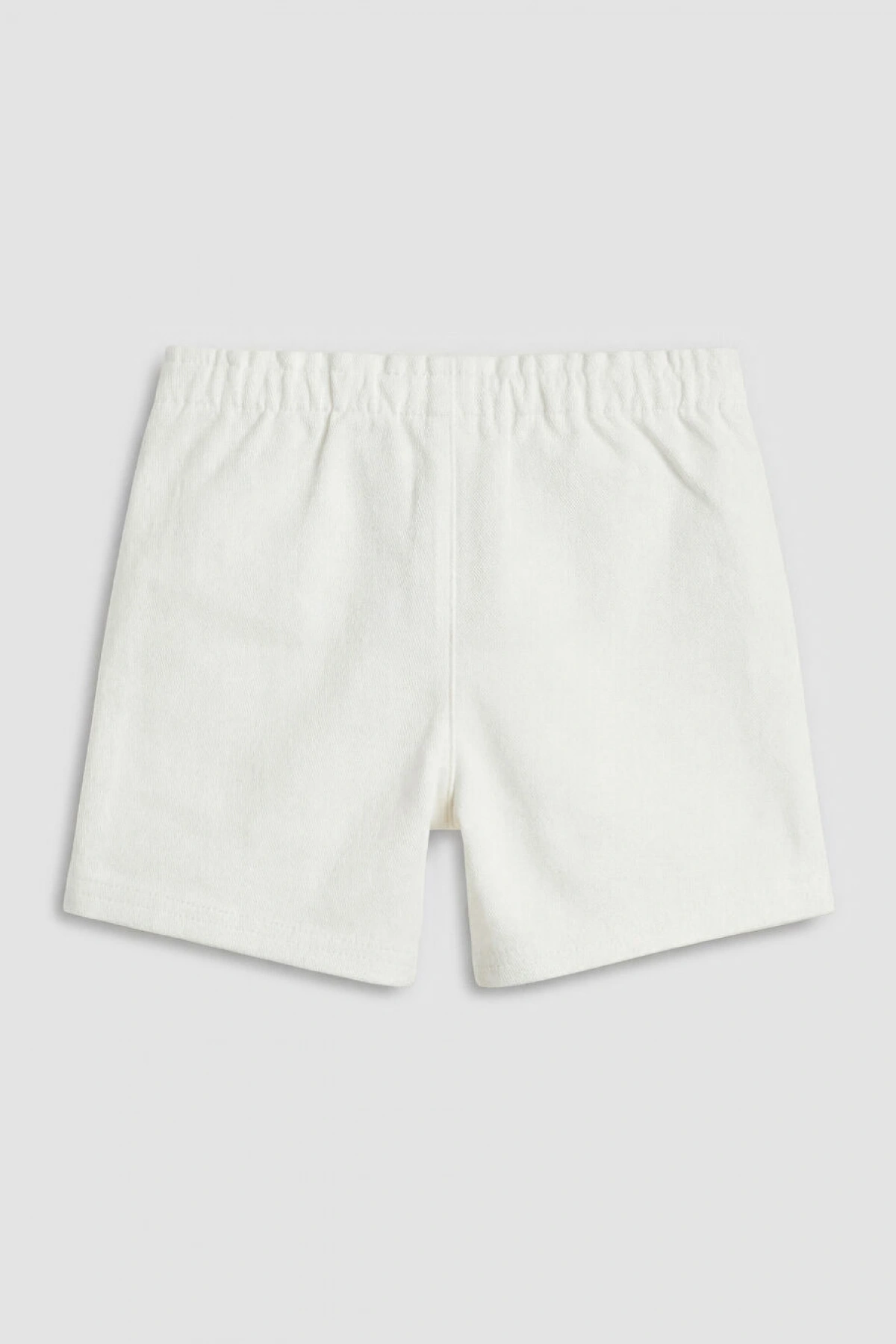 LCW baby Ekru Kız Bebek Gabardin Şort