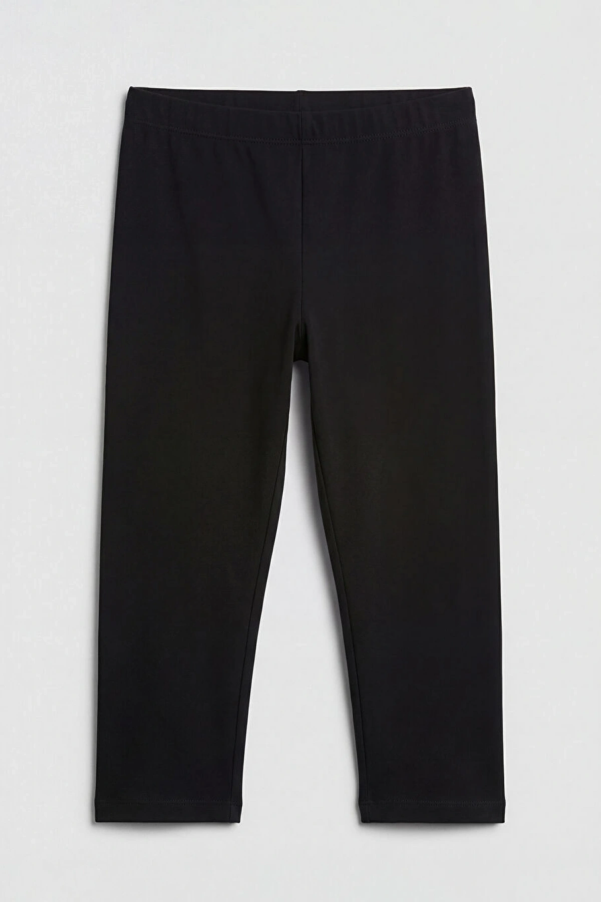 LCW Kids Siyah Beli Lastikli Kız Çocuk Tayt