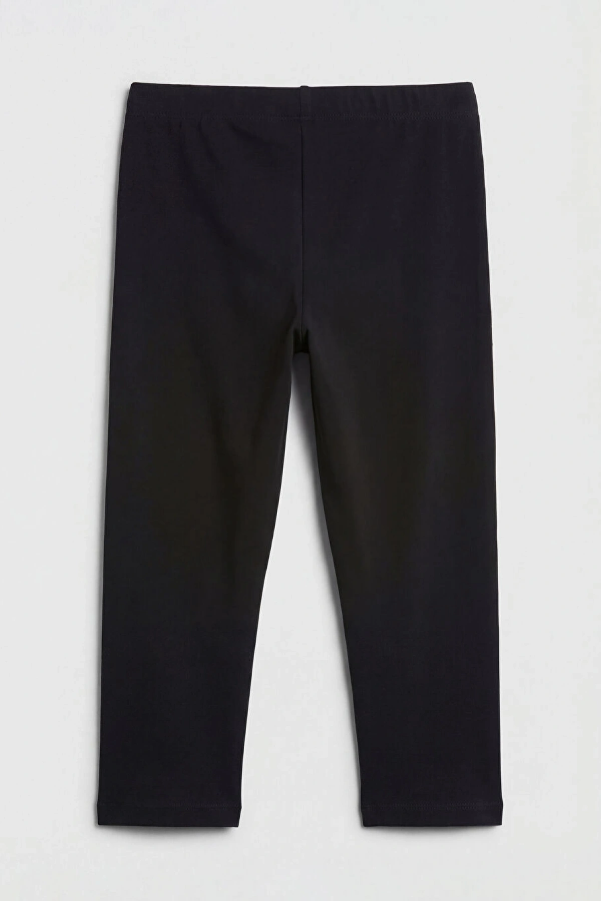 LCW Kids Siyah Beli Lastikli Kız Çocuk Tayt