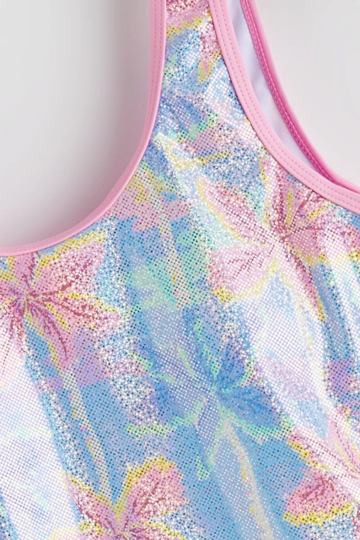 LCW  Karışık Baskılı Kız Çocuk Mayo