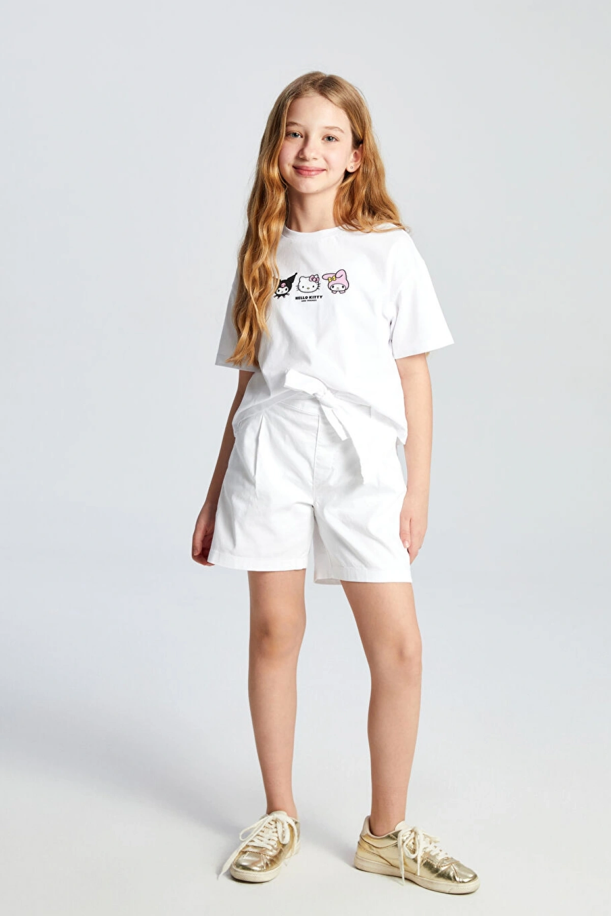 LCW Beli Lastikli Kız Çocuk Şort