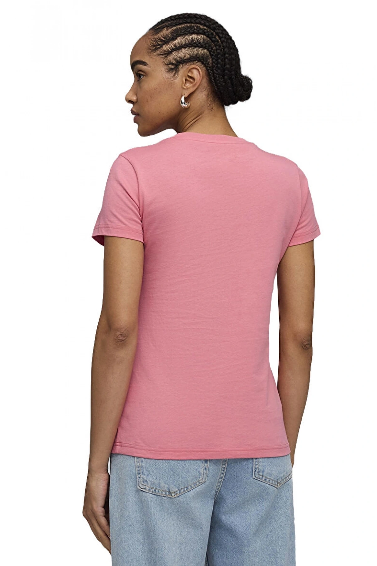 PUMA Kadın Pembe Günlük Stil T-Shirt