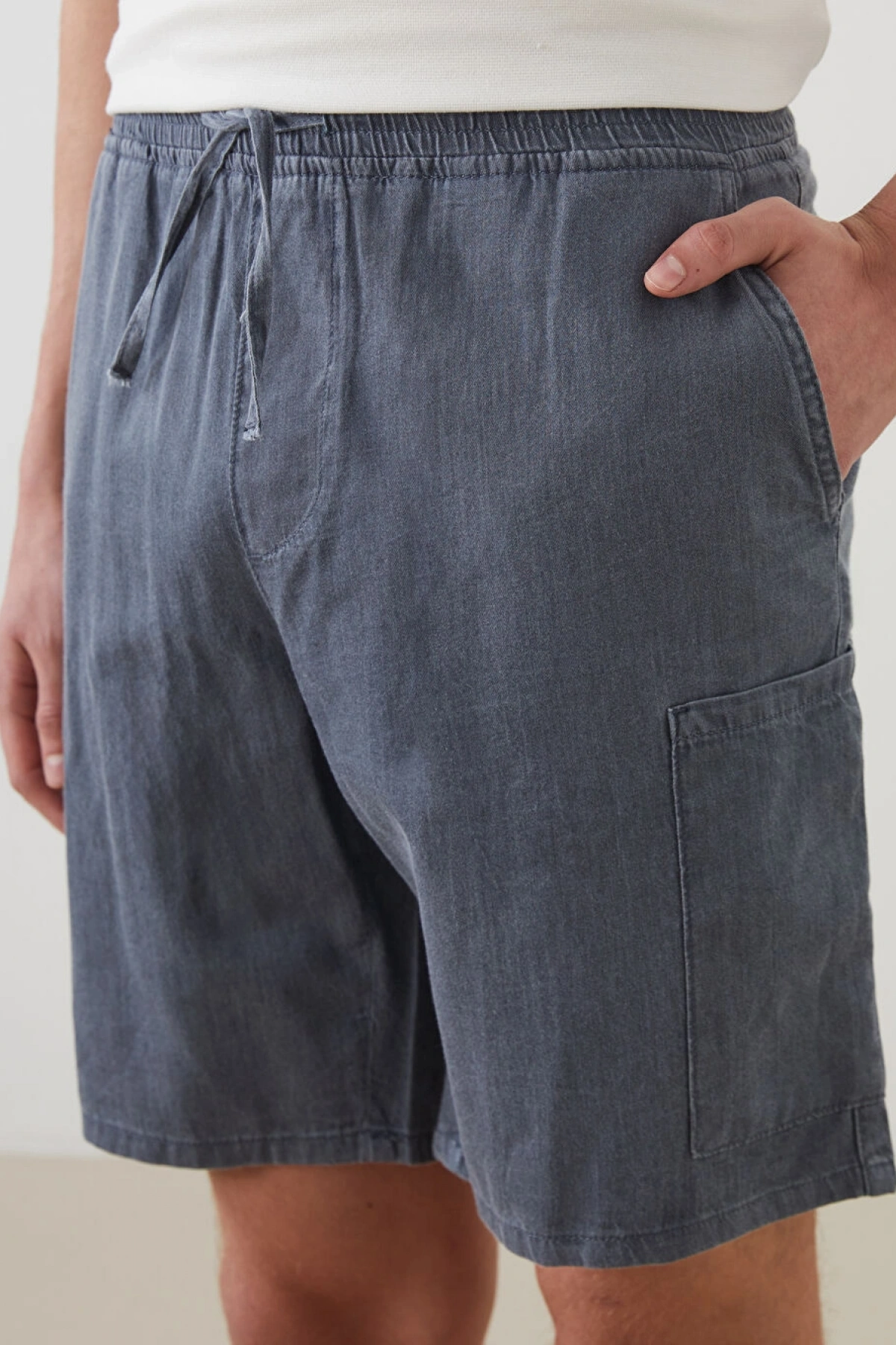 LCW Jeans Indigo Rahat Kalıp Erkek Jean Şort