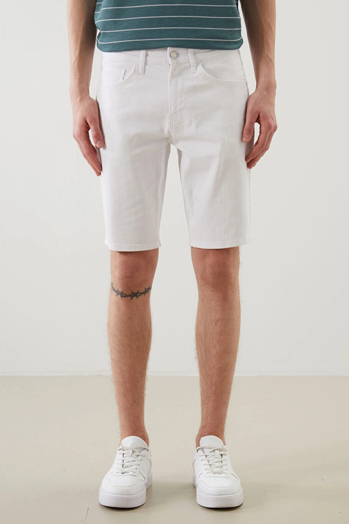LCW Jeans Slim Fit Erkek Jean Şort