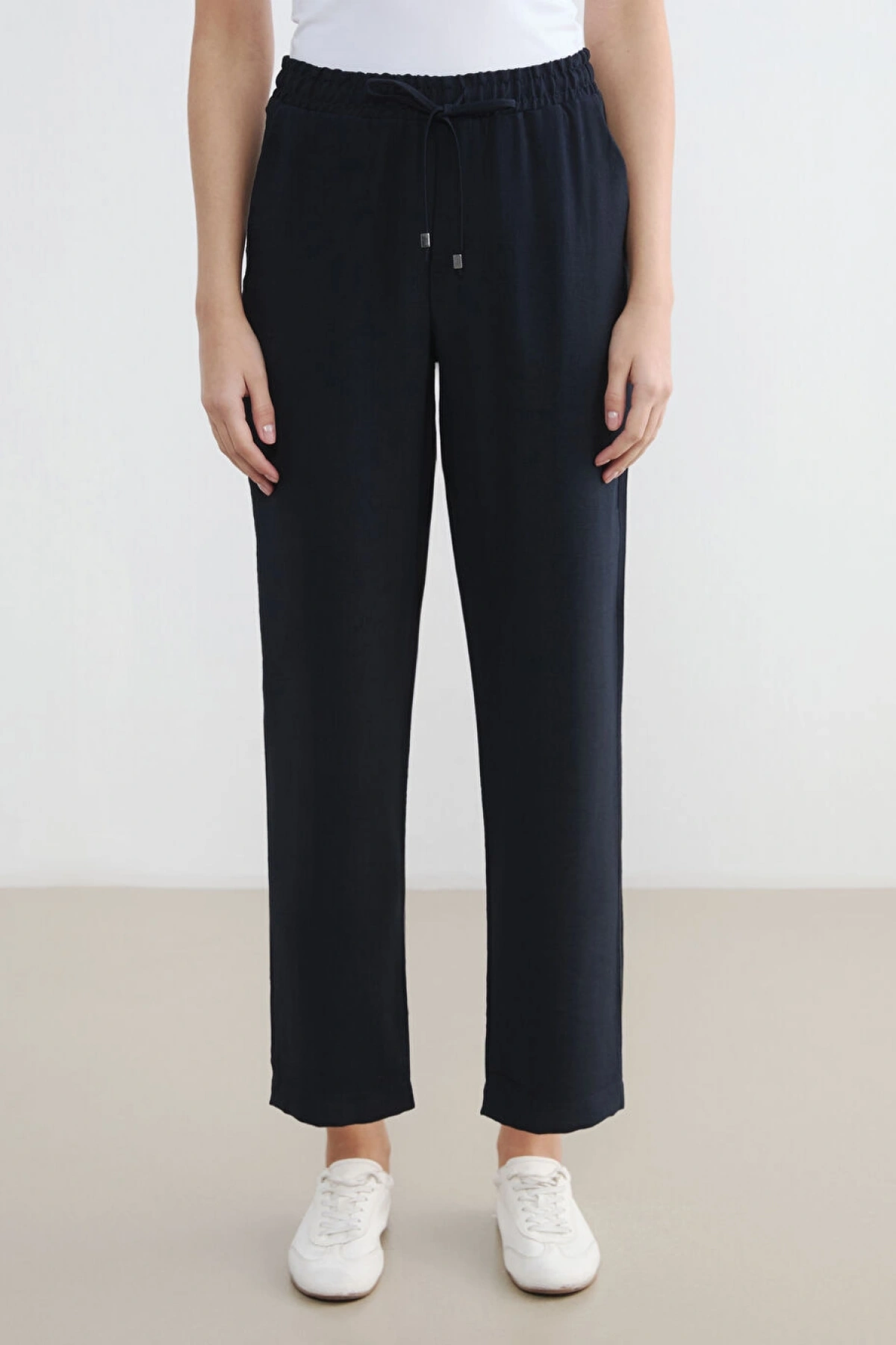 LCW EVERYDAY Lacivert Beli Lastikli Kadın Pantolon