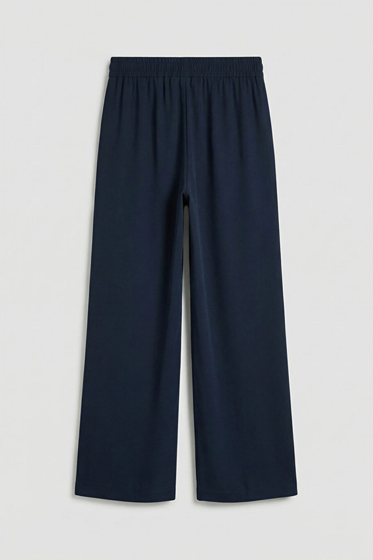 LCWAIKIKI Classic Lacivert Beli Lastikli Kadın Pantolon