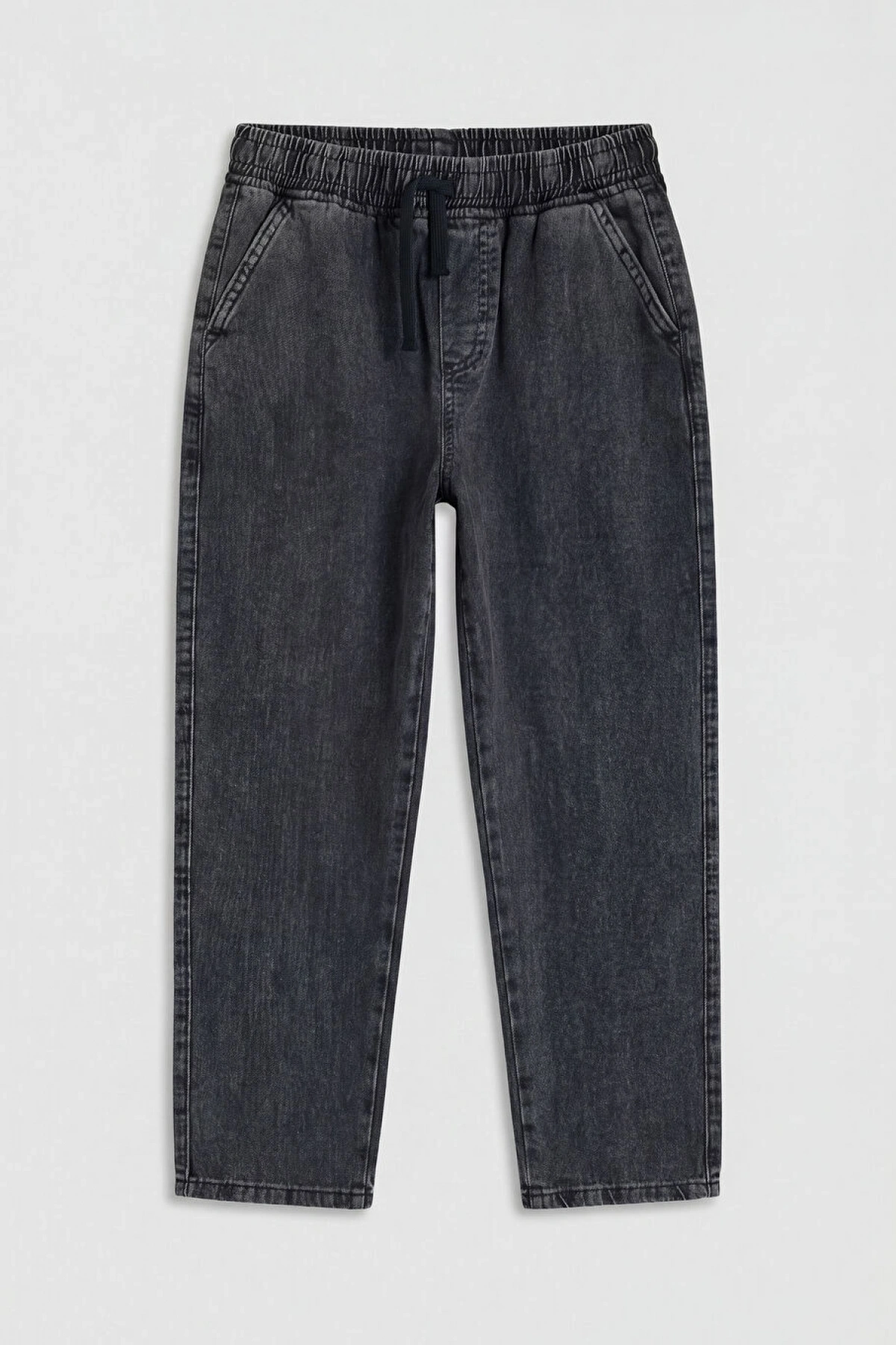 LCW Kids Antrasit Loose Fit Erkek Çocuk Jean Pantolon